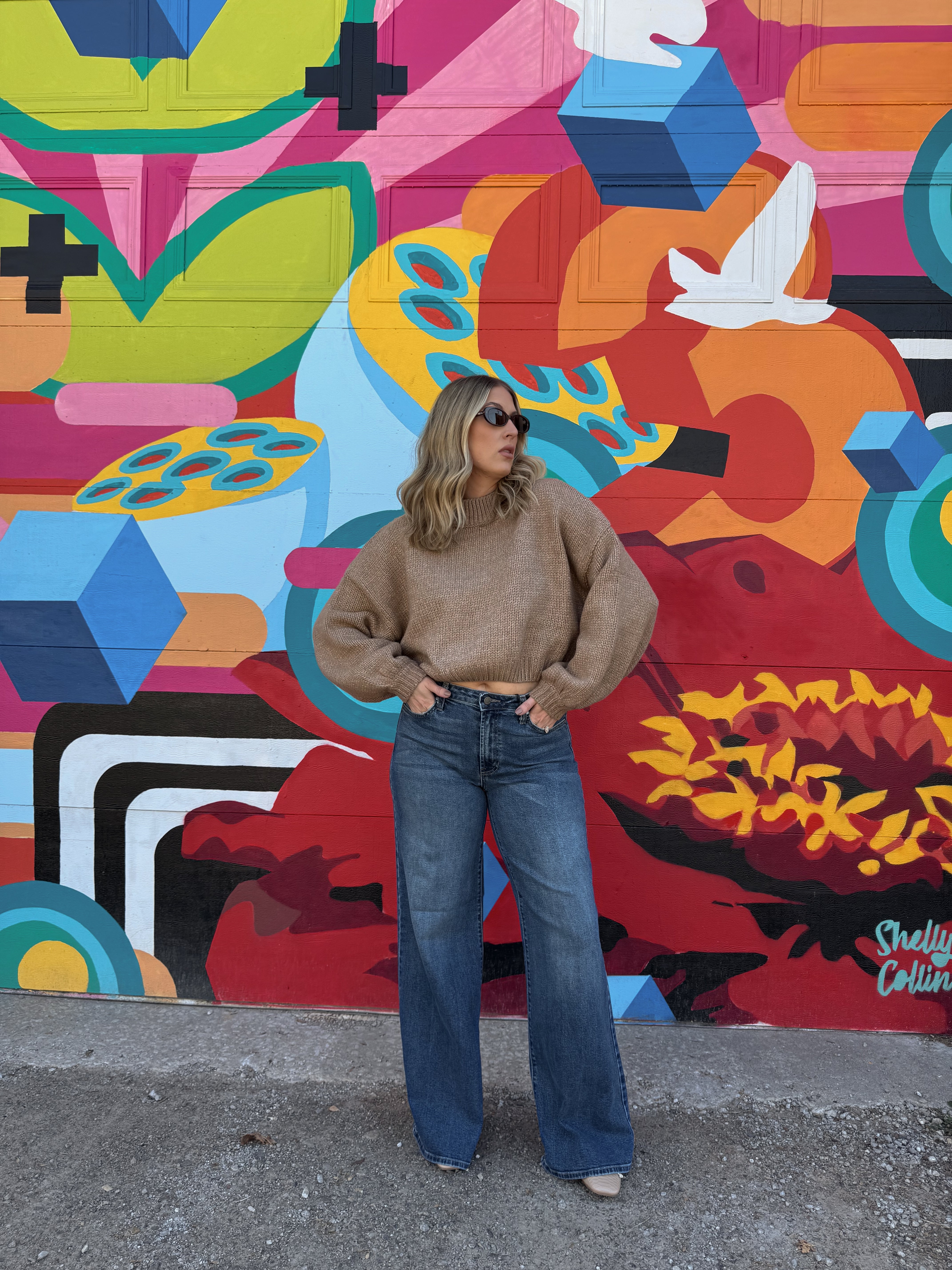 Ultra Wide Leg Jeans