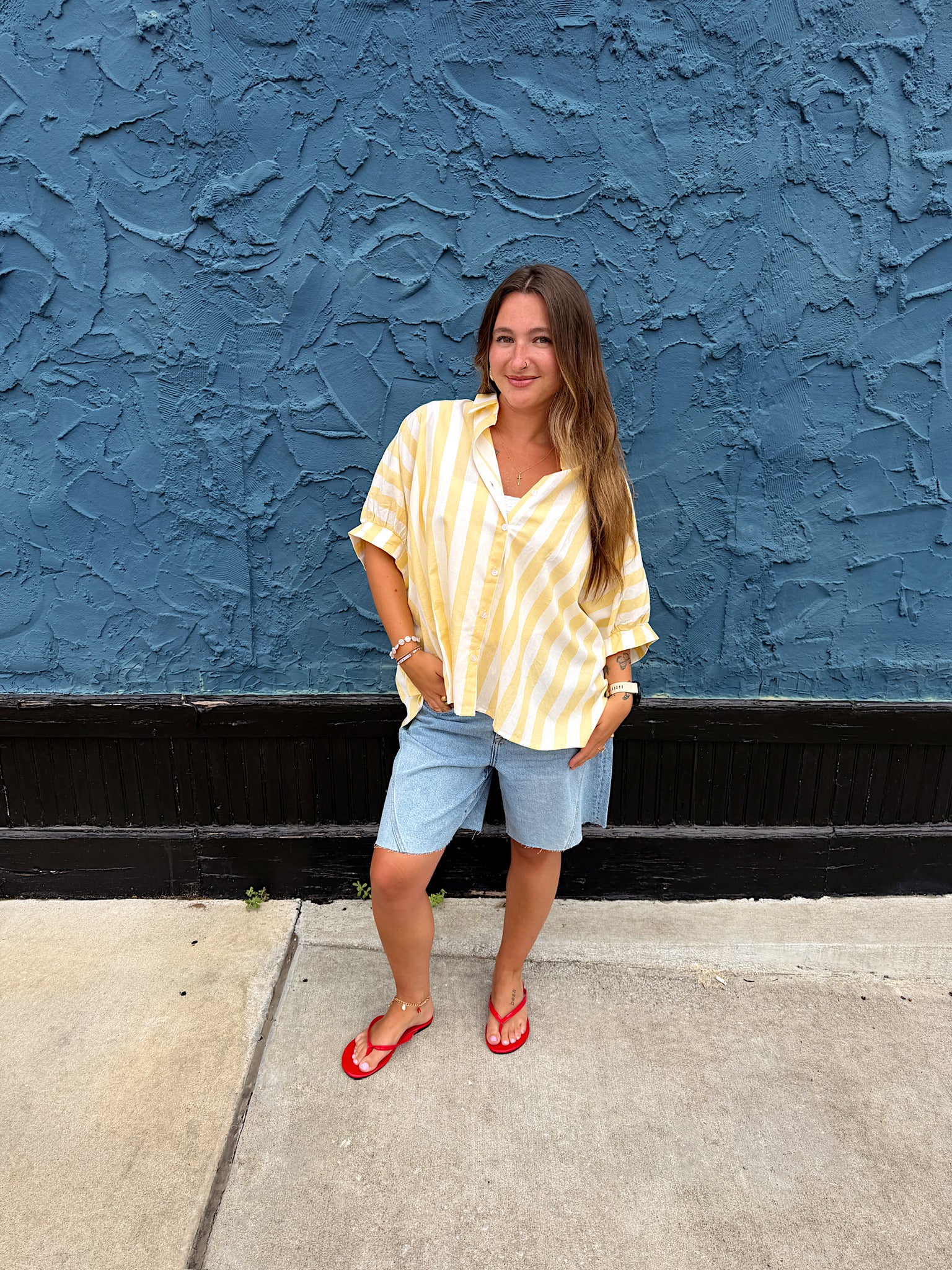 Life Gives You Lemons Button Up