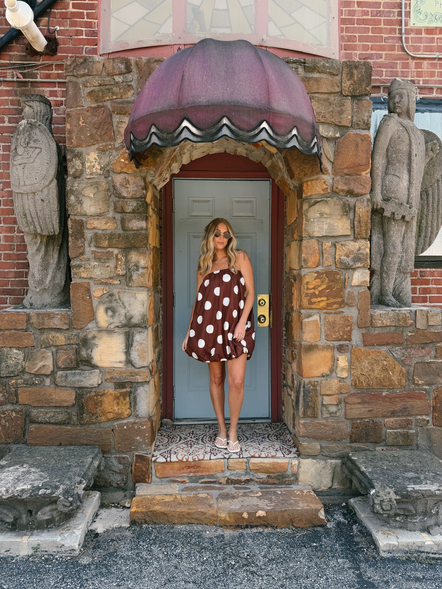 Polka Dot Bubble Dress