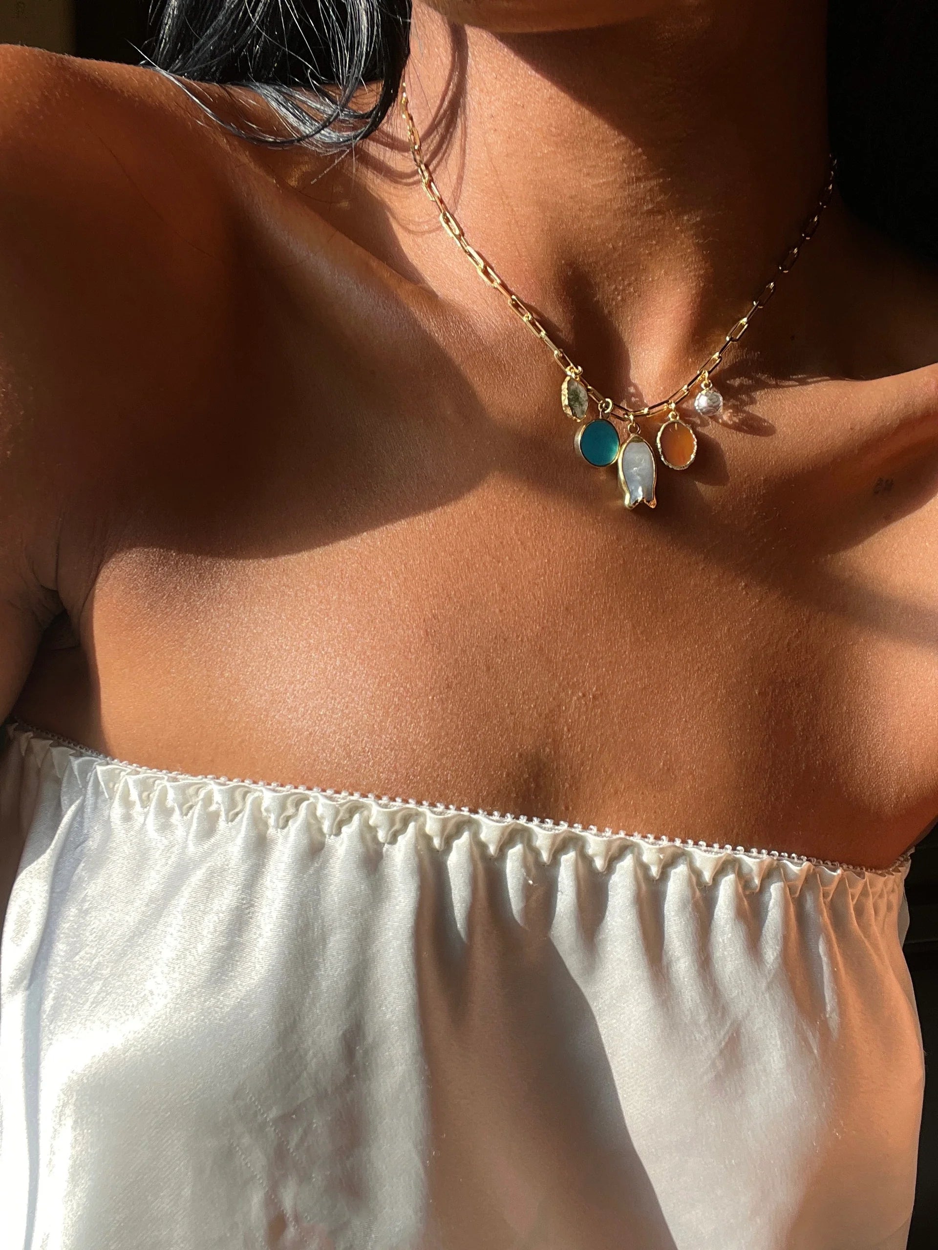 Filosophy Alina Charm Necklace