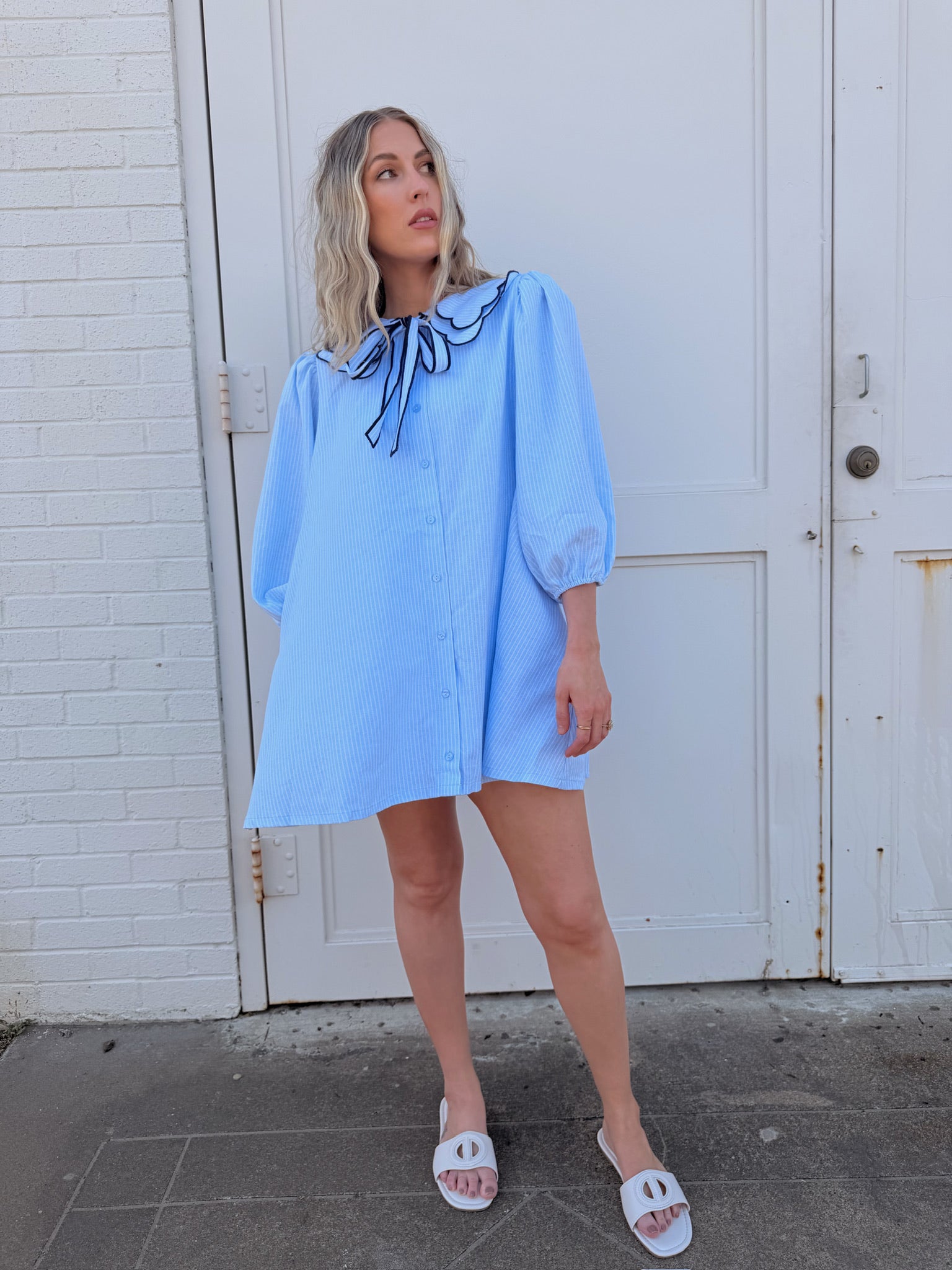 Bailey Bow Stripe Dress