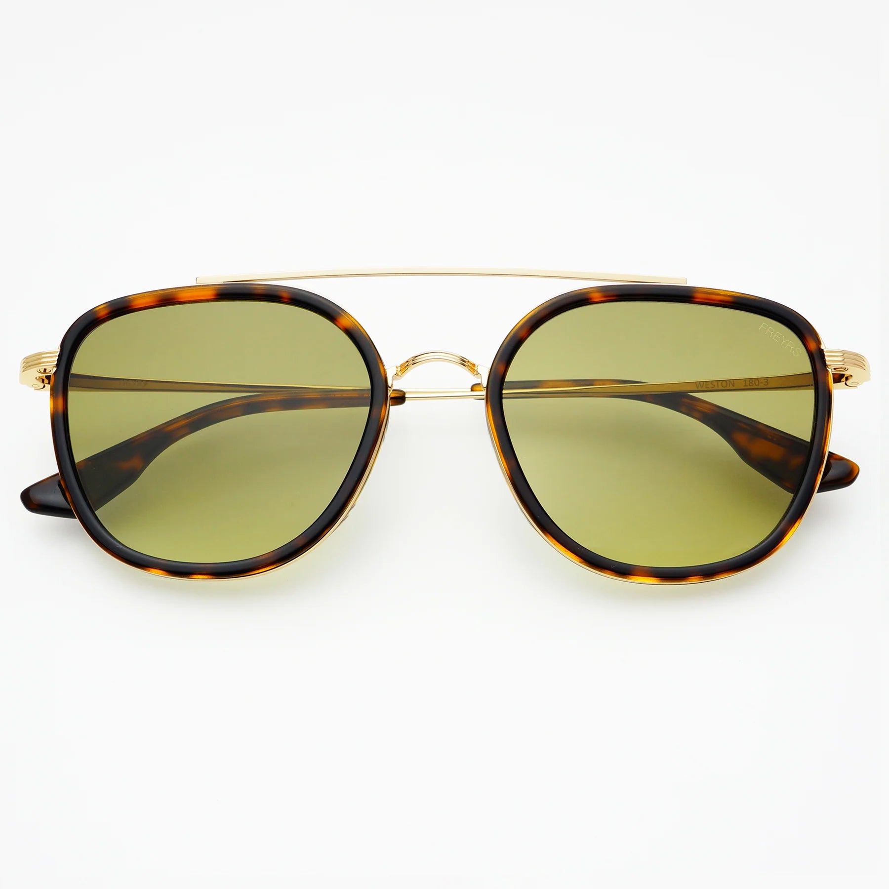 Freyrs Eyewear Weston - Tortoise Green