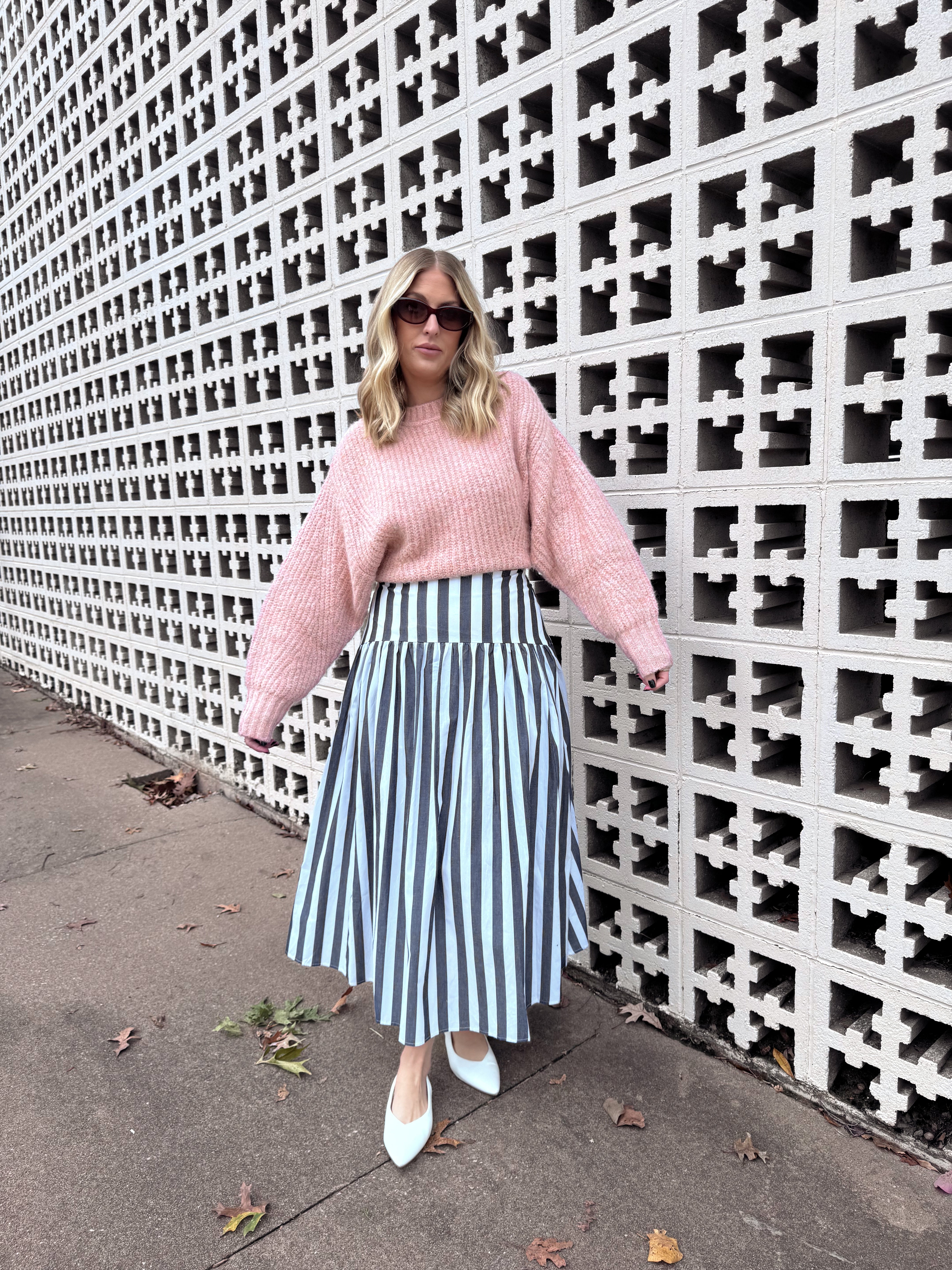 Celeste Sweater - Blush