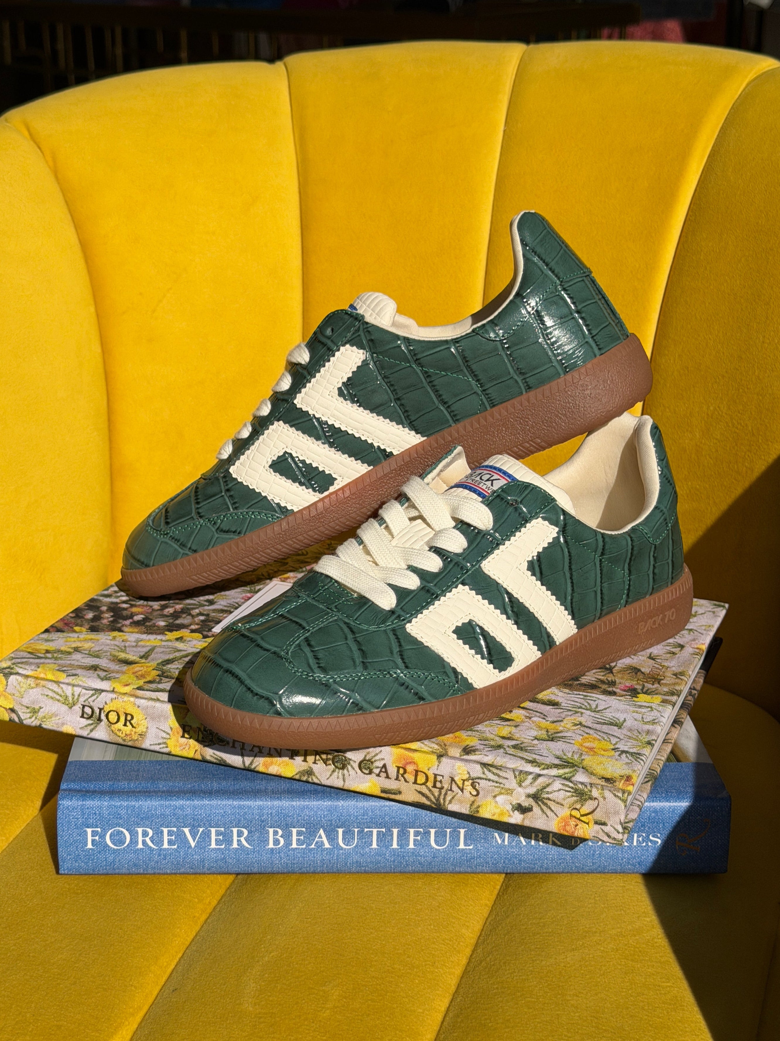 Back 70 Cloud Sneaker - Green Milk