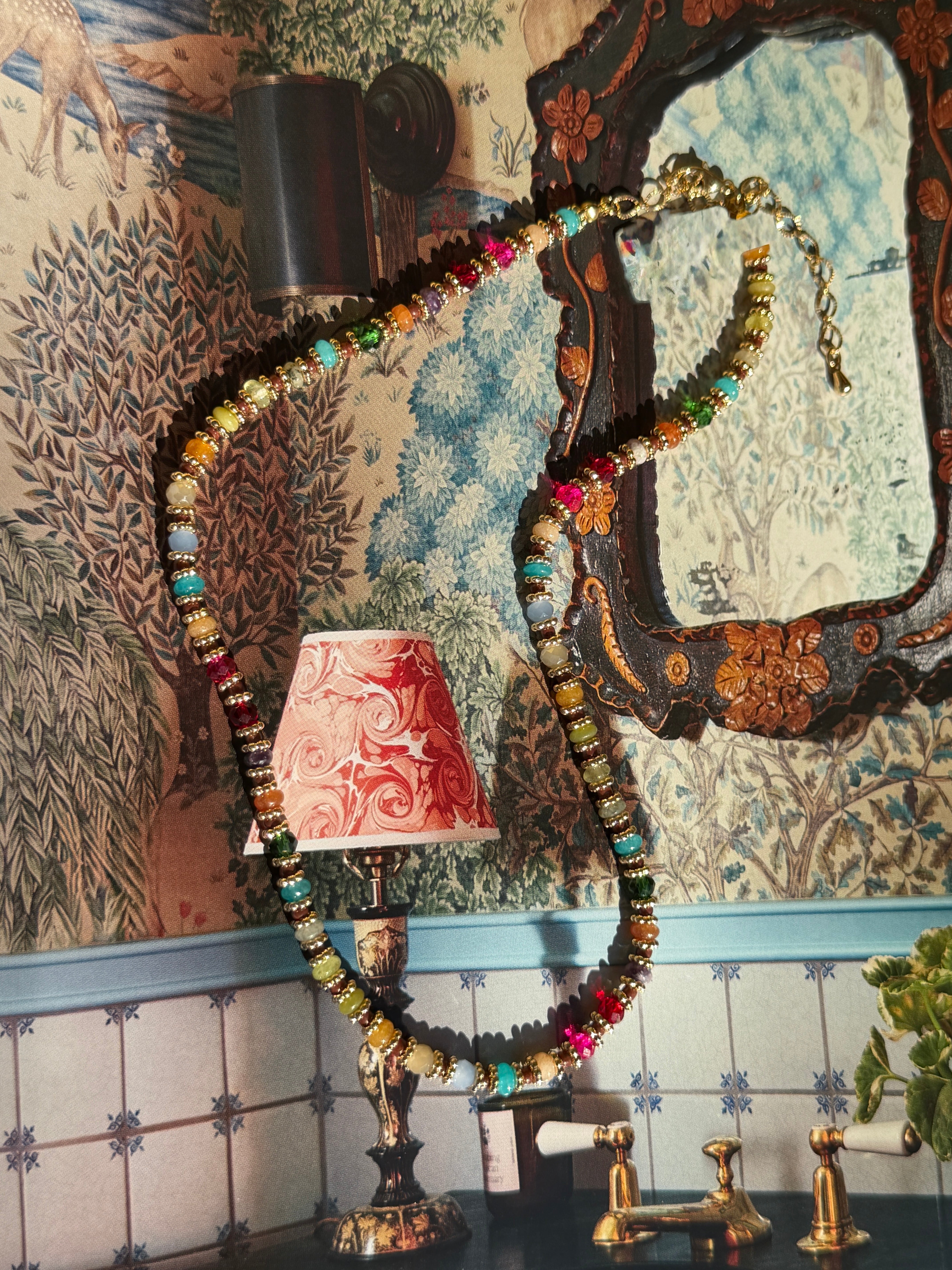 Mini Multi Beaded Necklace