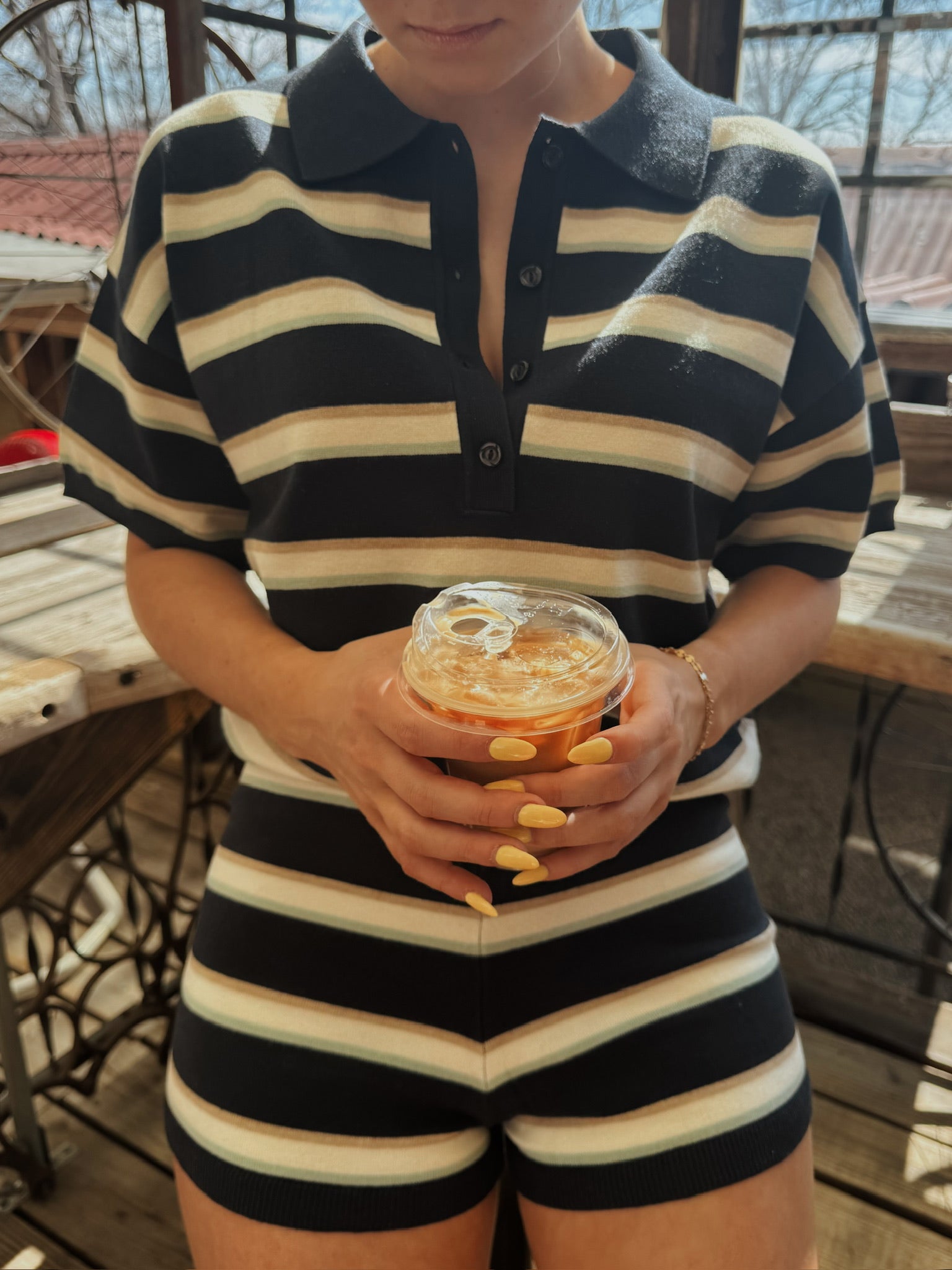 Must Be Striped Romper