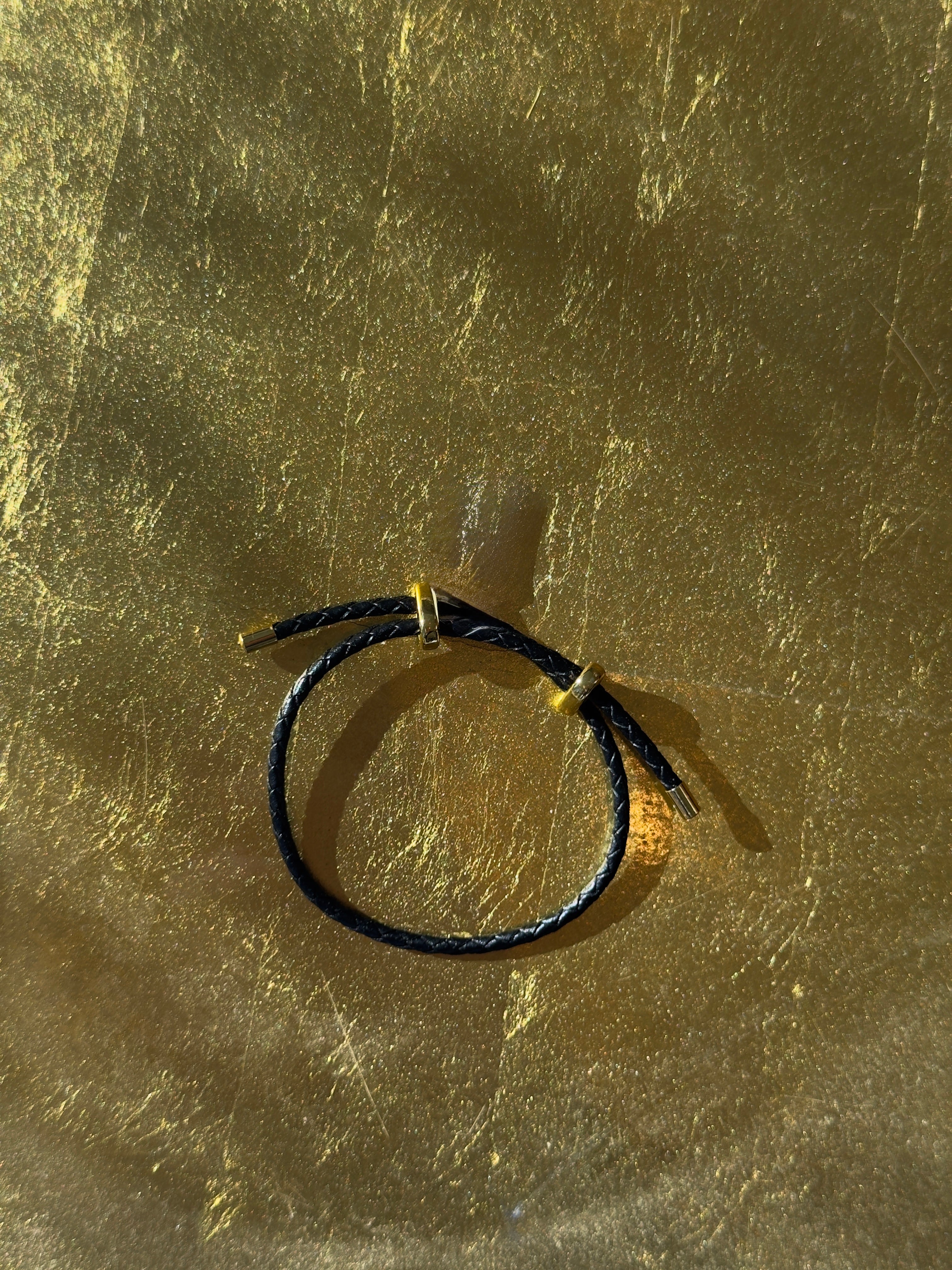 Faux Leather Rope Bracelet