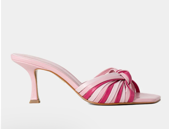 Georgina Pink Multi Heel
