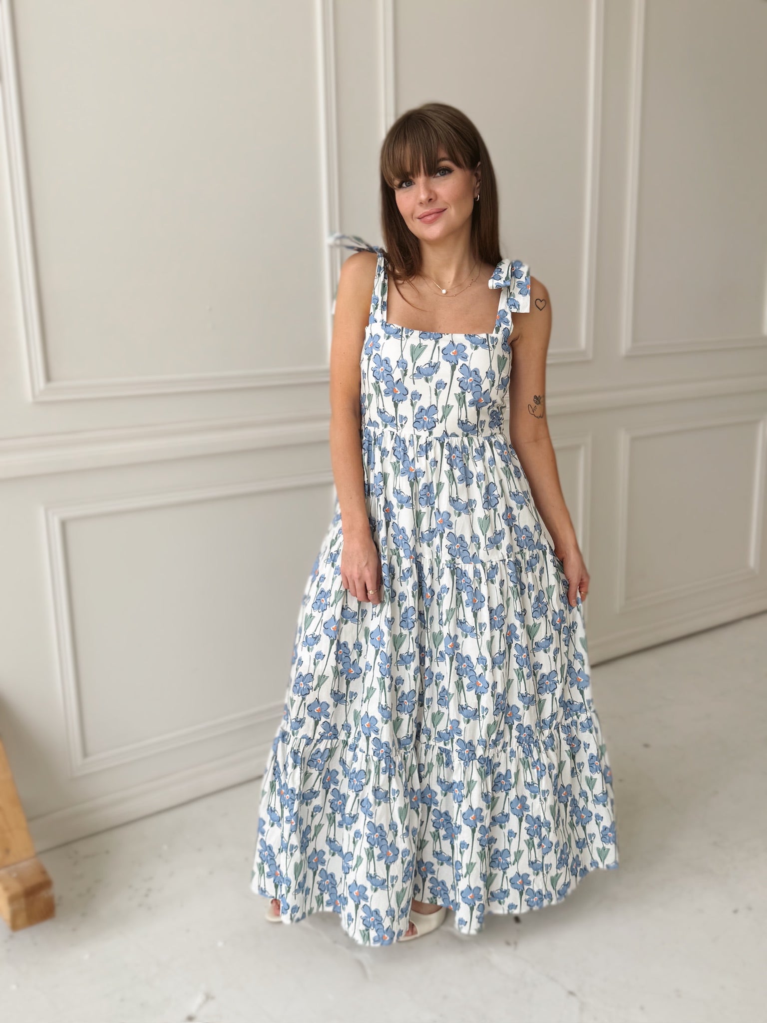 Blues Baby Floral Maxi Dress