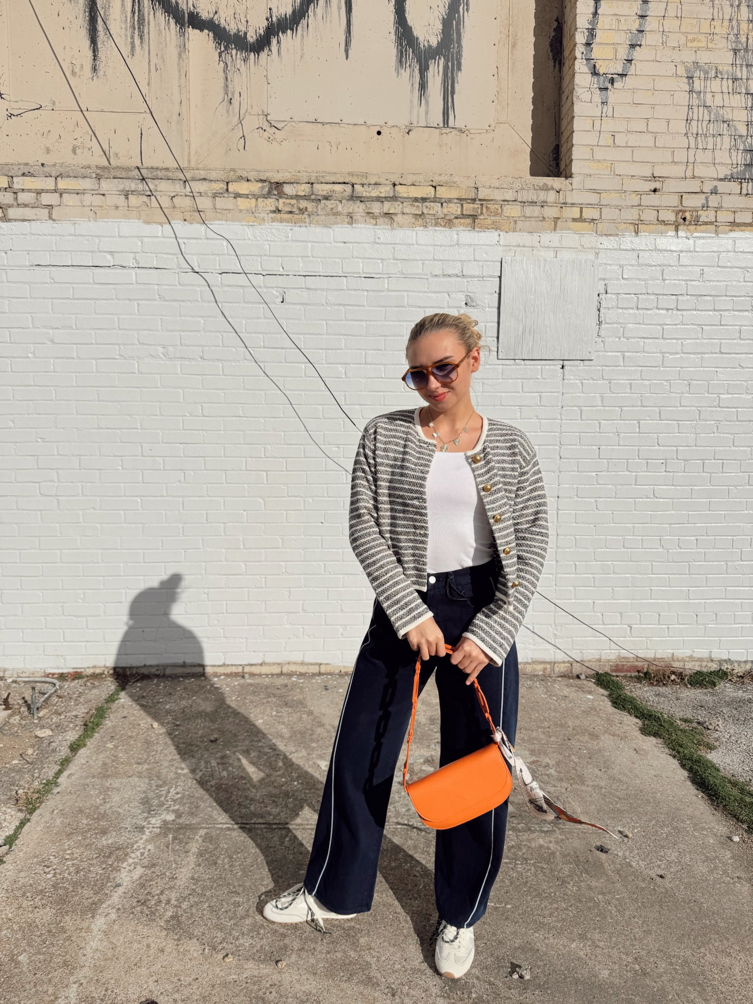 Meredith Button Cardigan