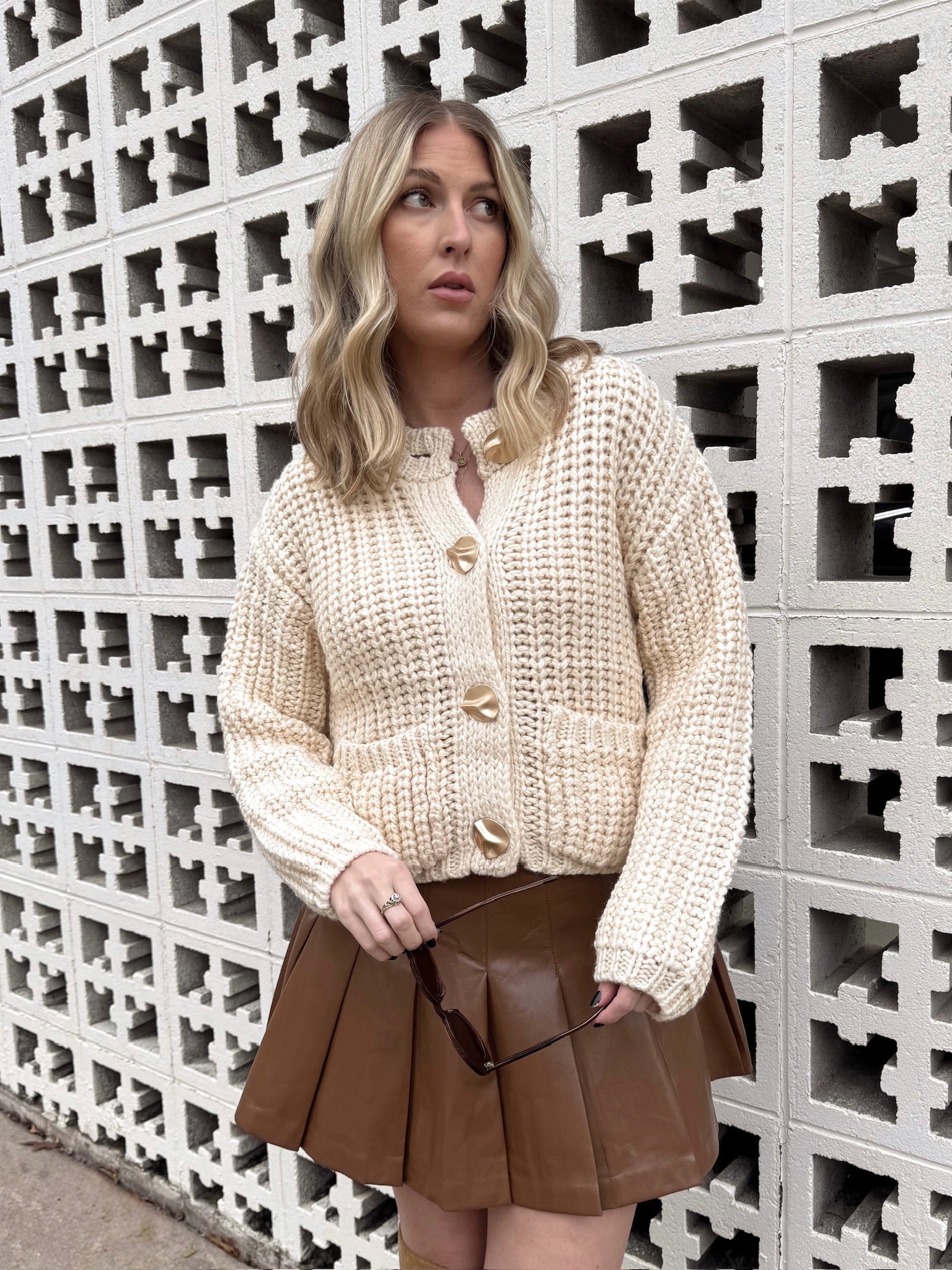 Sincerely Ours Ellis Skort - Brown