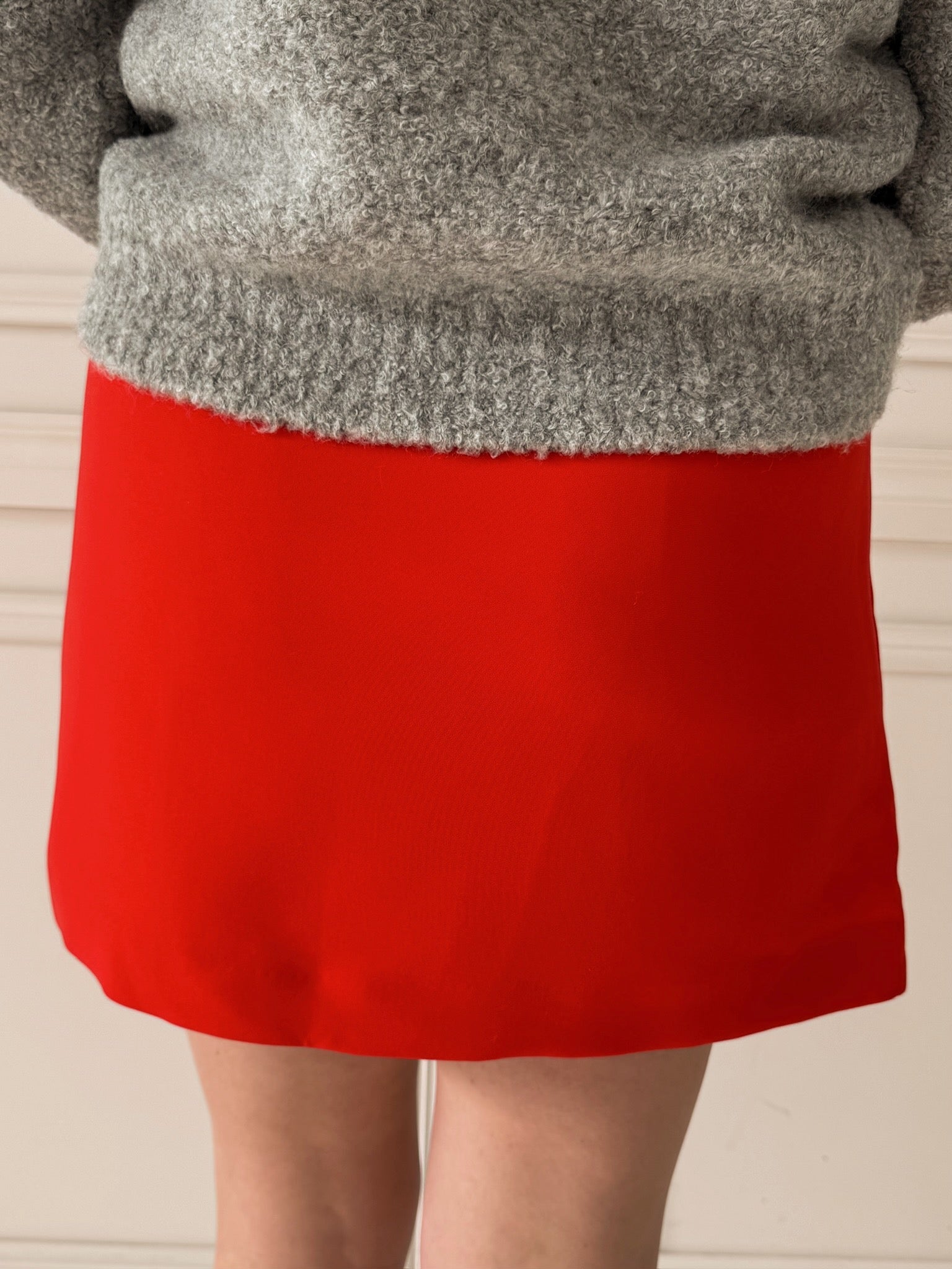 English Factory Red Bow Skirt
