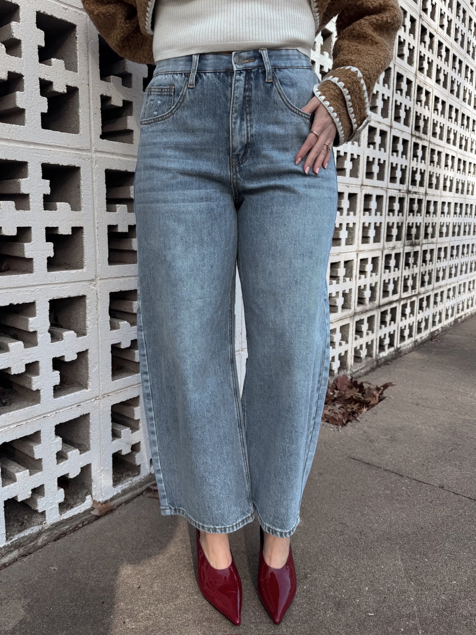 Better than Basic Barrel Denim