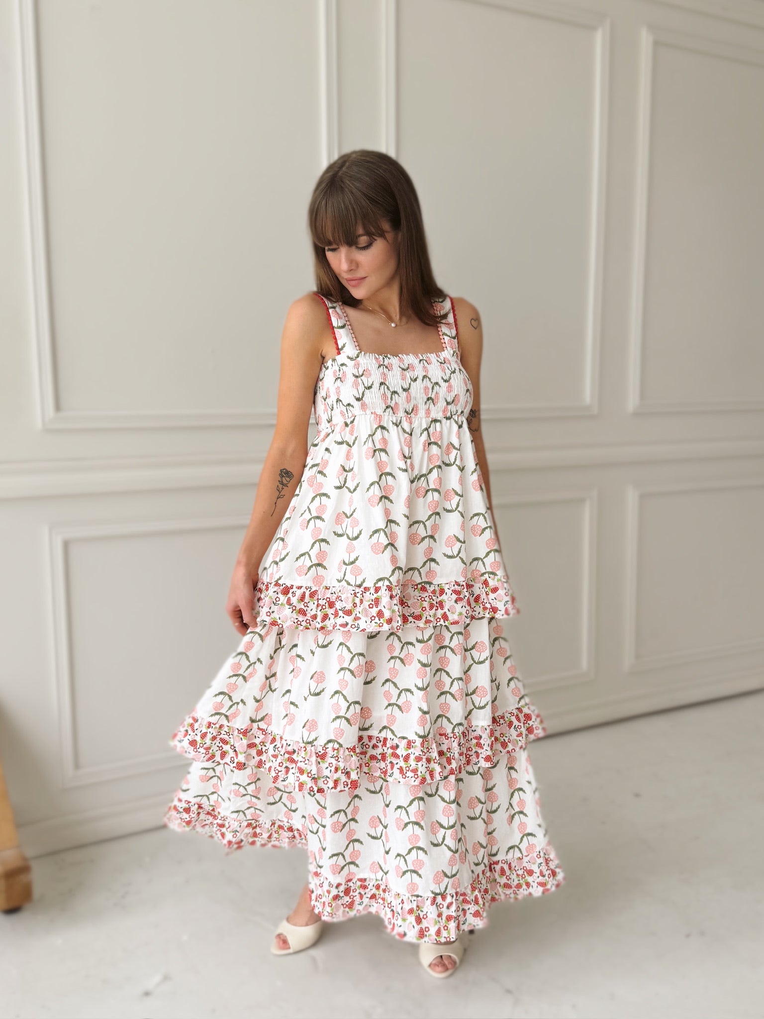 Strawberry Fields Maxi Dress