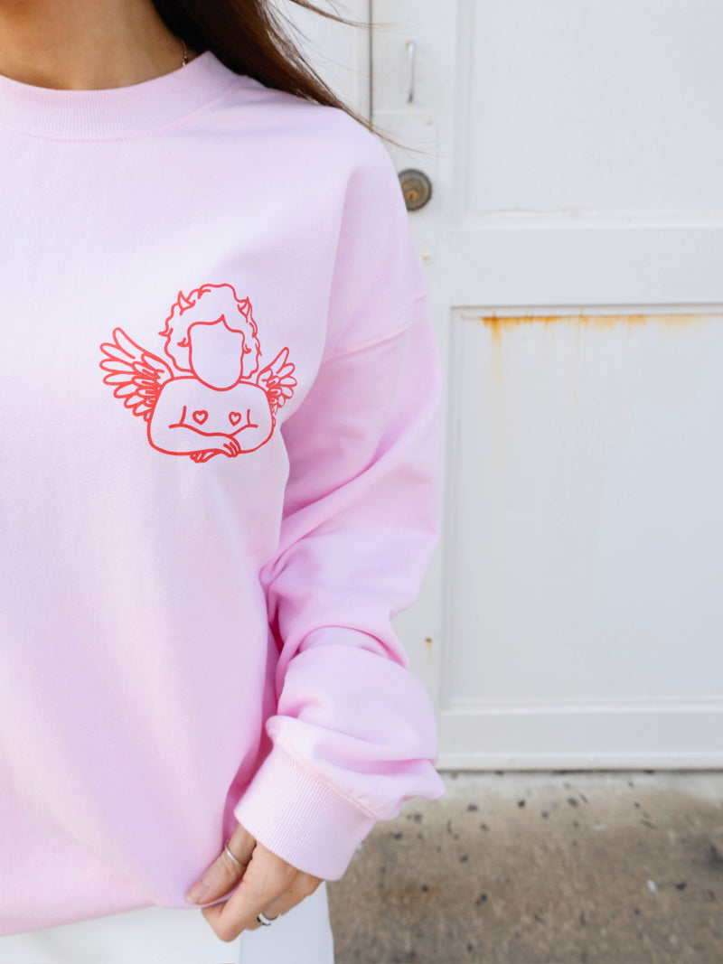 Buddylove Vickie Graphic Sweatshirt - Hell Bent