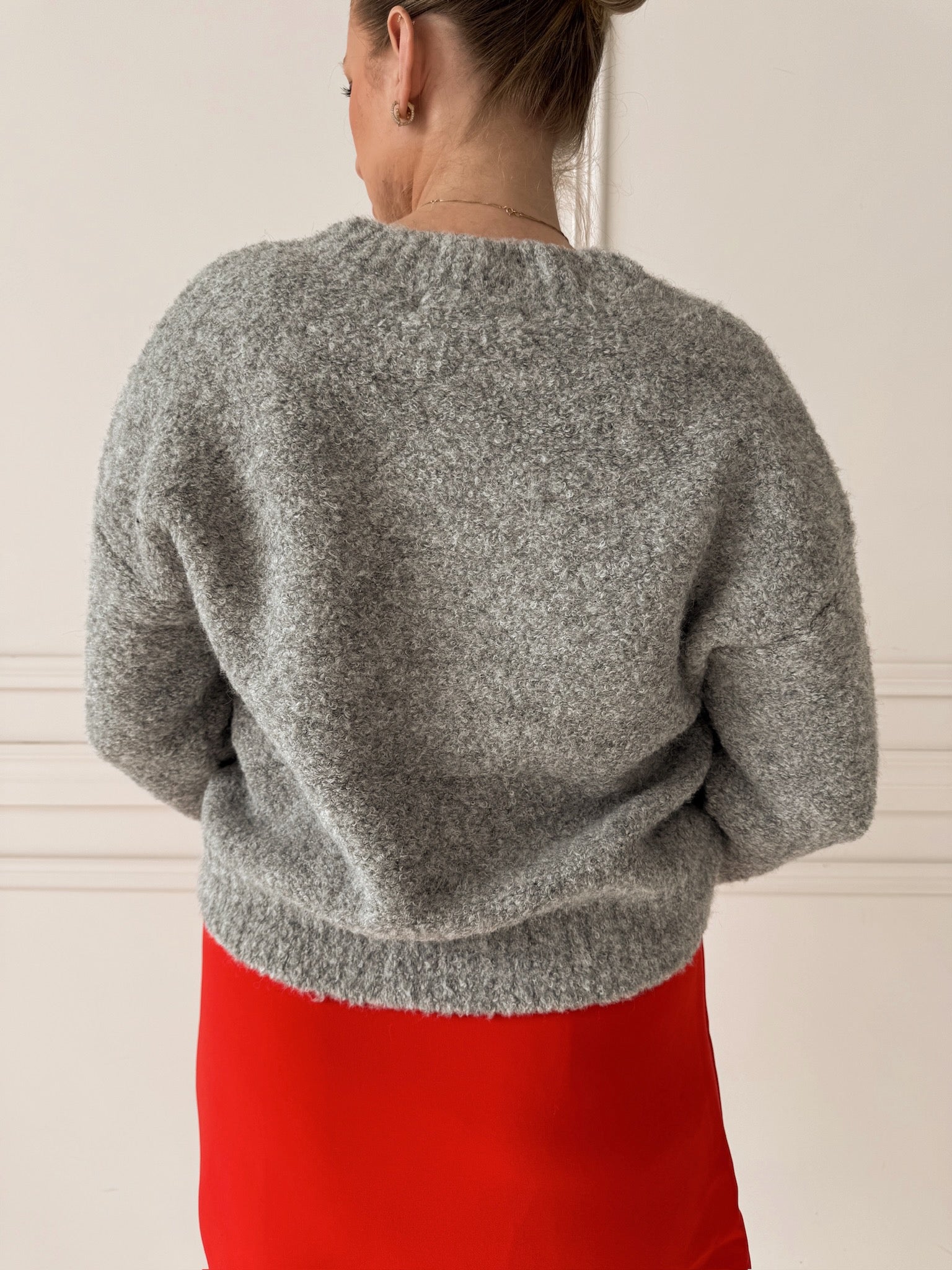 Endless Rose Bead Emblelished Sweater