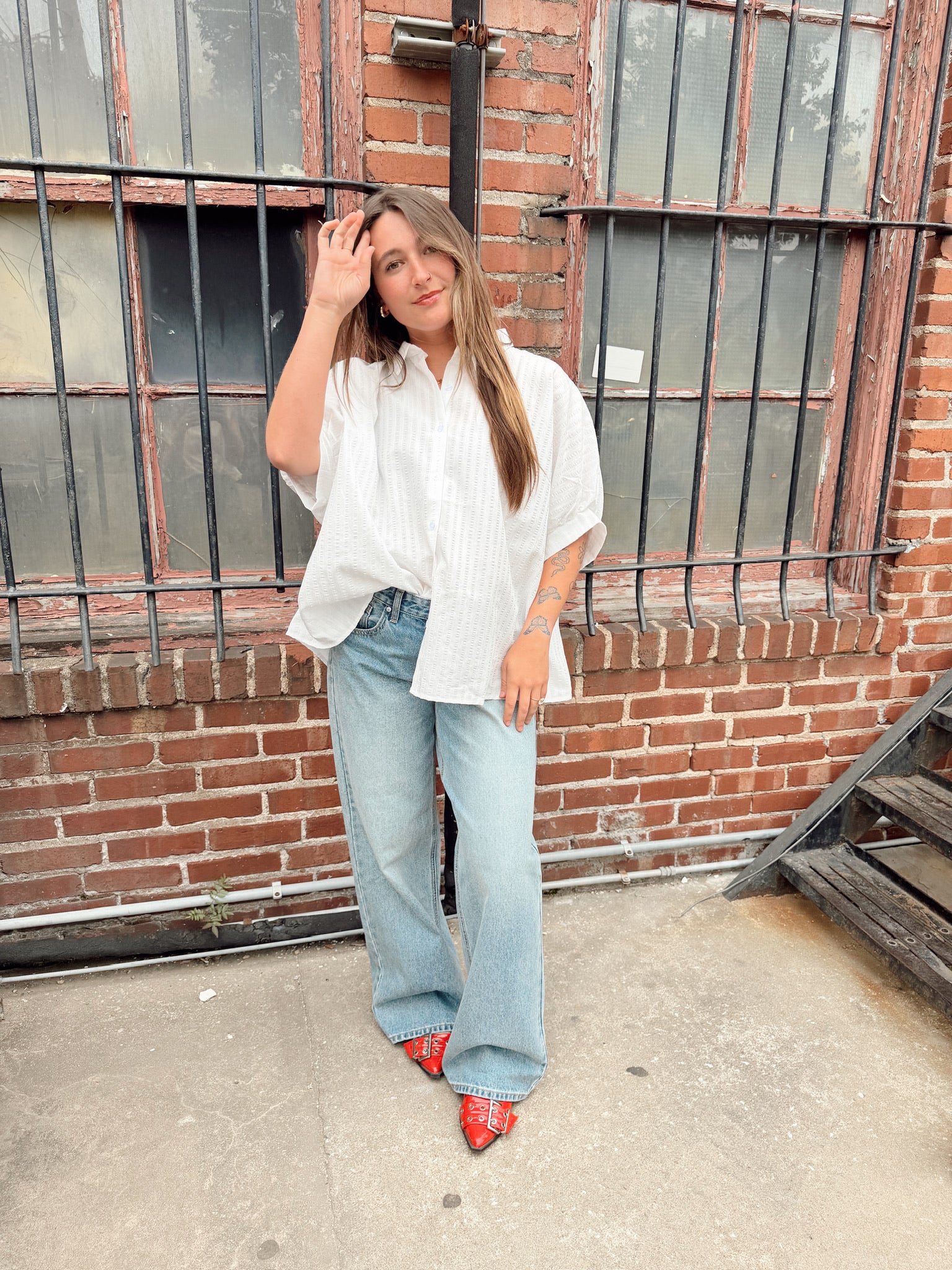 White Button Up