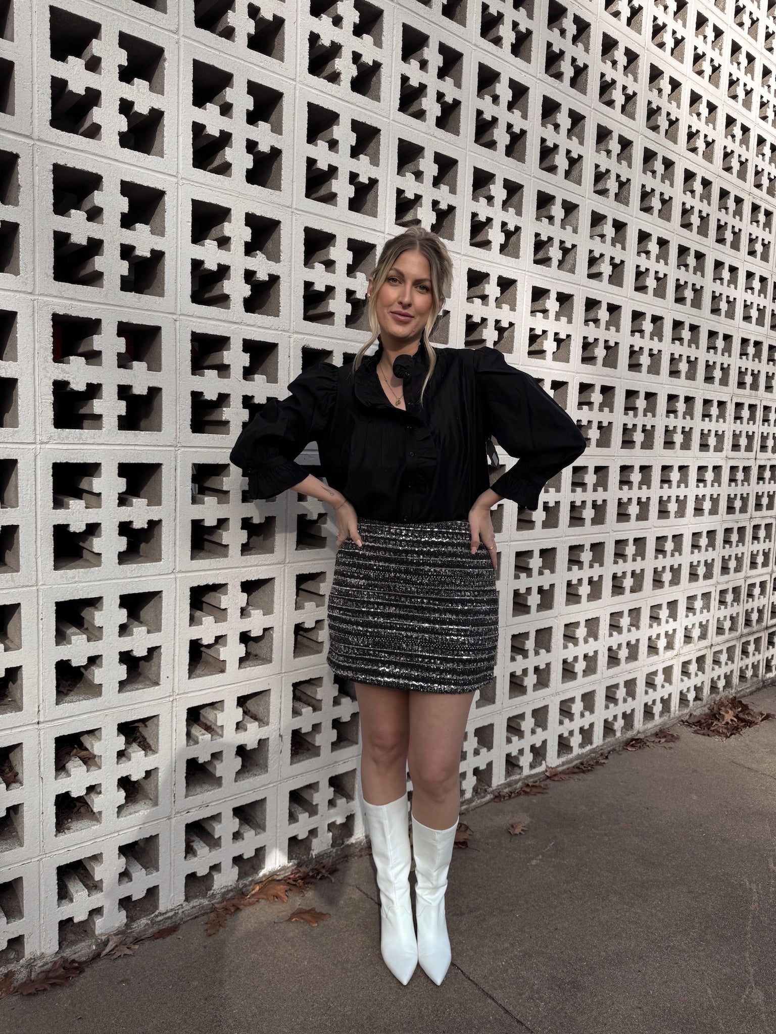 English Factory Ruffle Detailed Blouse