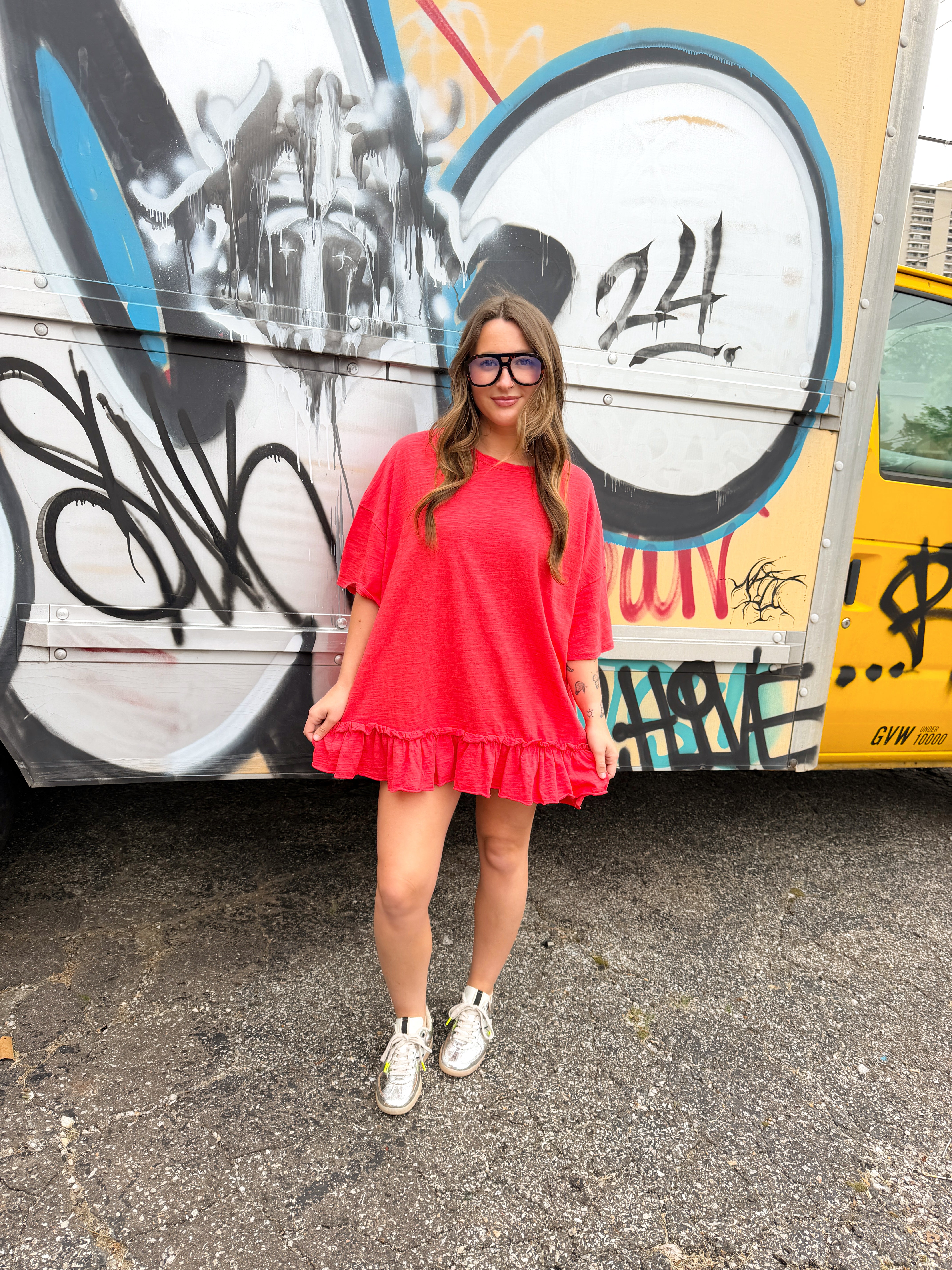 Remi Ruffle Mini Dress