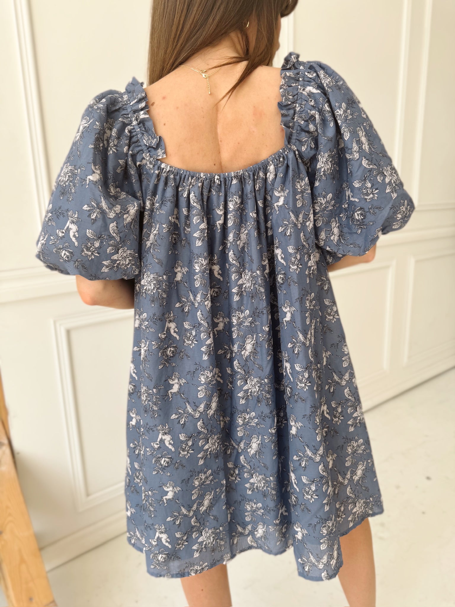 Cherub Toile Mini Dress