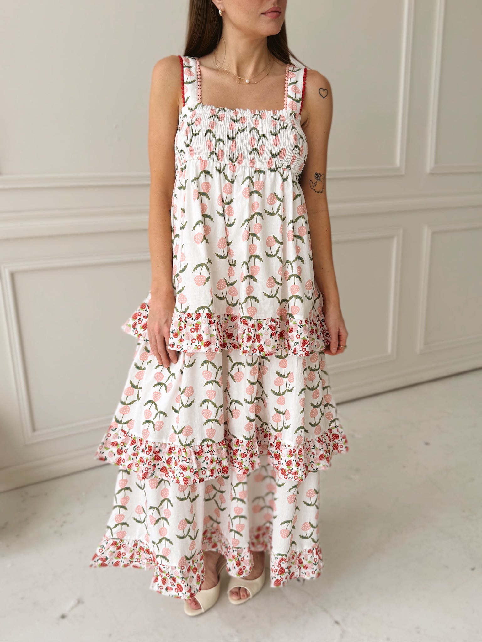 Strawberry Fields Maxi Dress