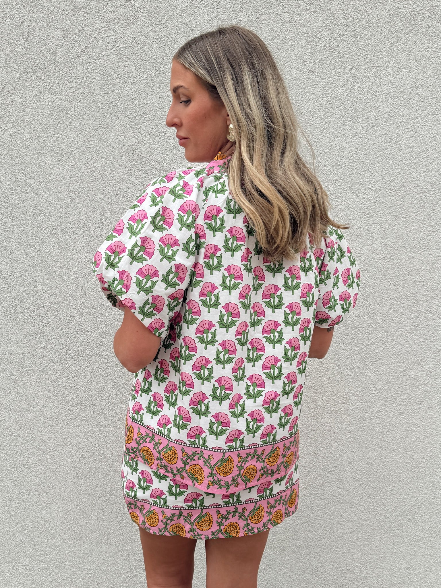 Whitney Floral Print Top