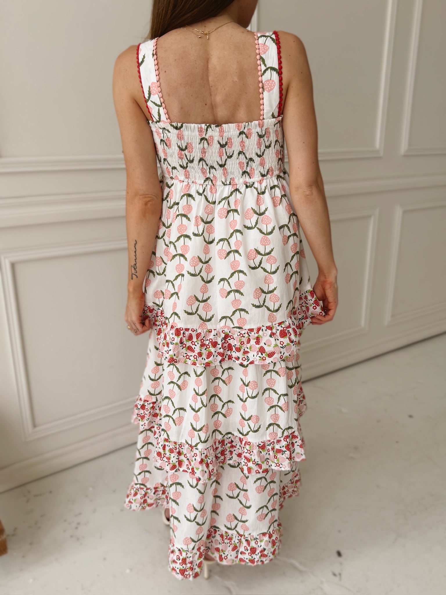 Strawberry Fields Maxi Dress