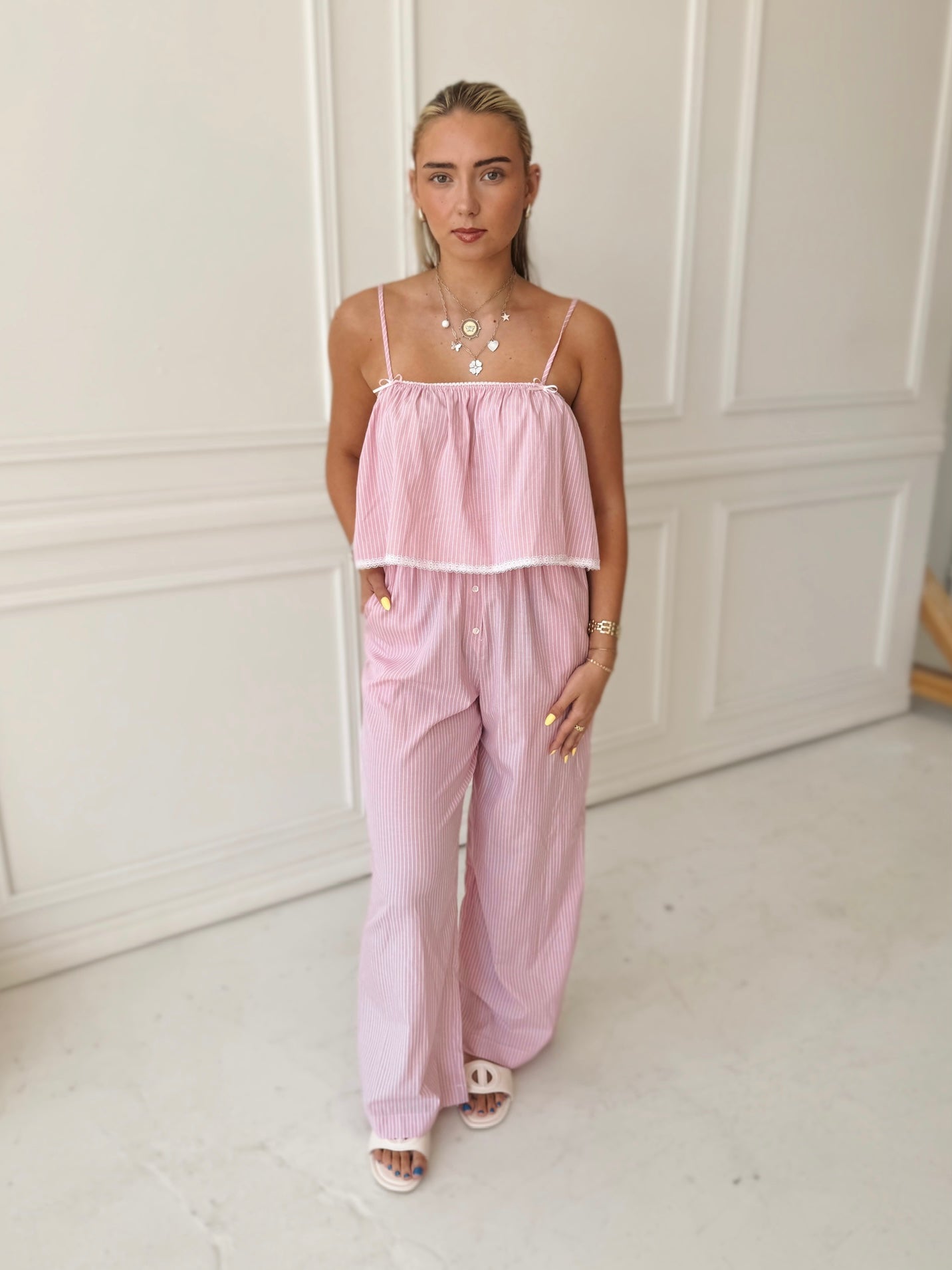 Poplin Cami Set