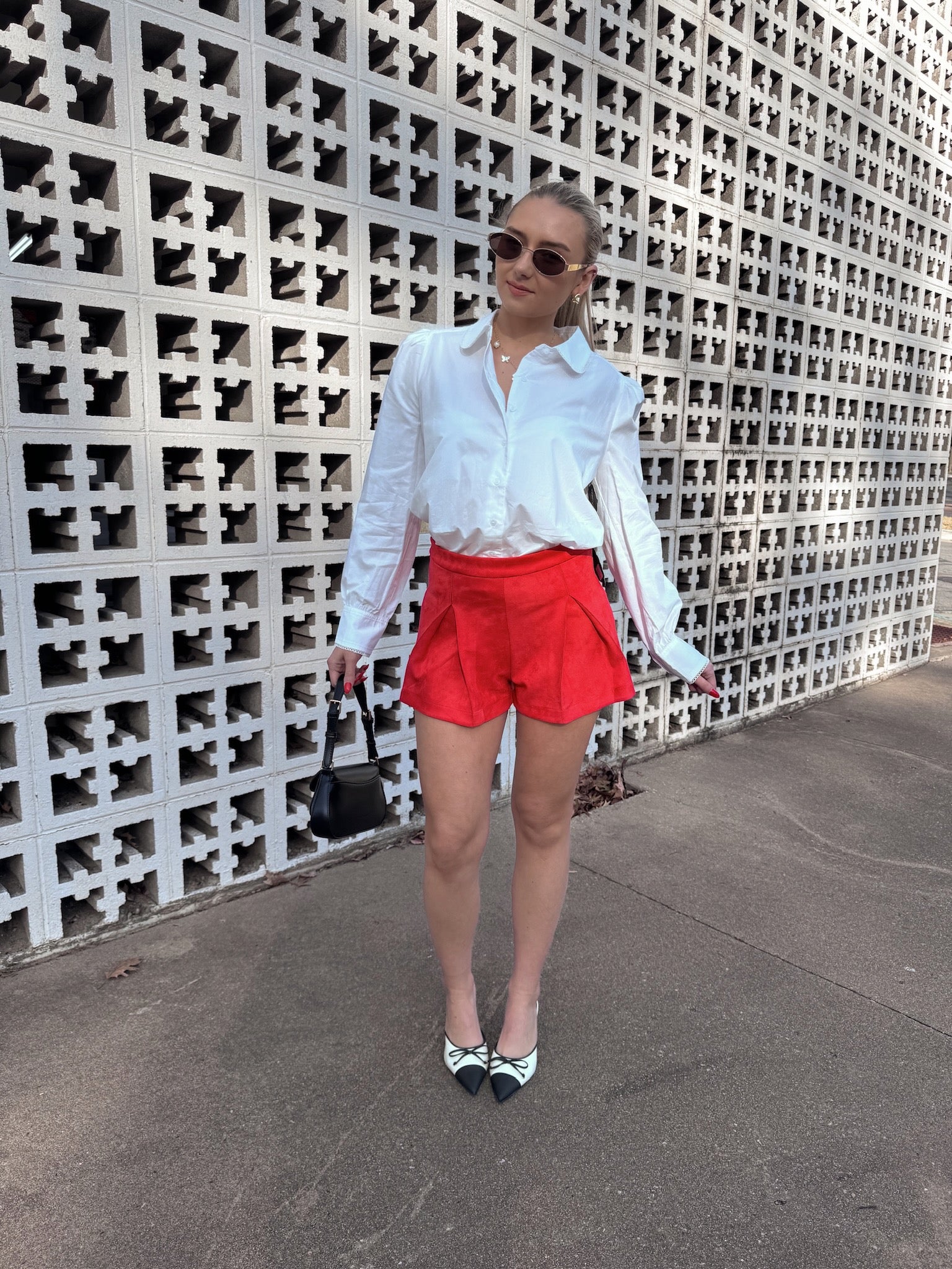 English Factory Lace Trim Shirt