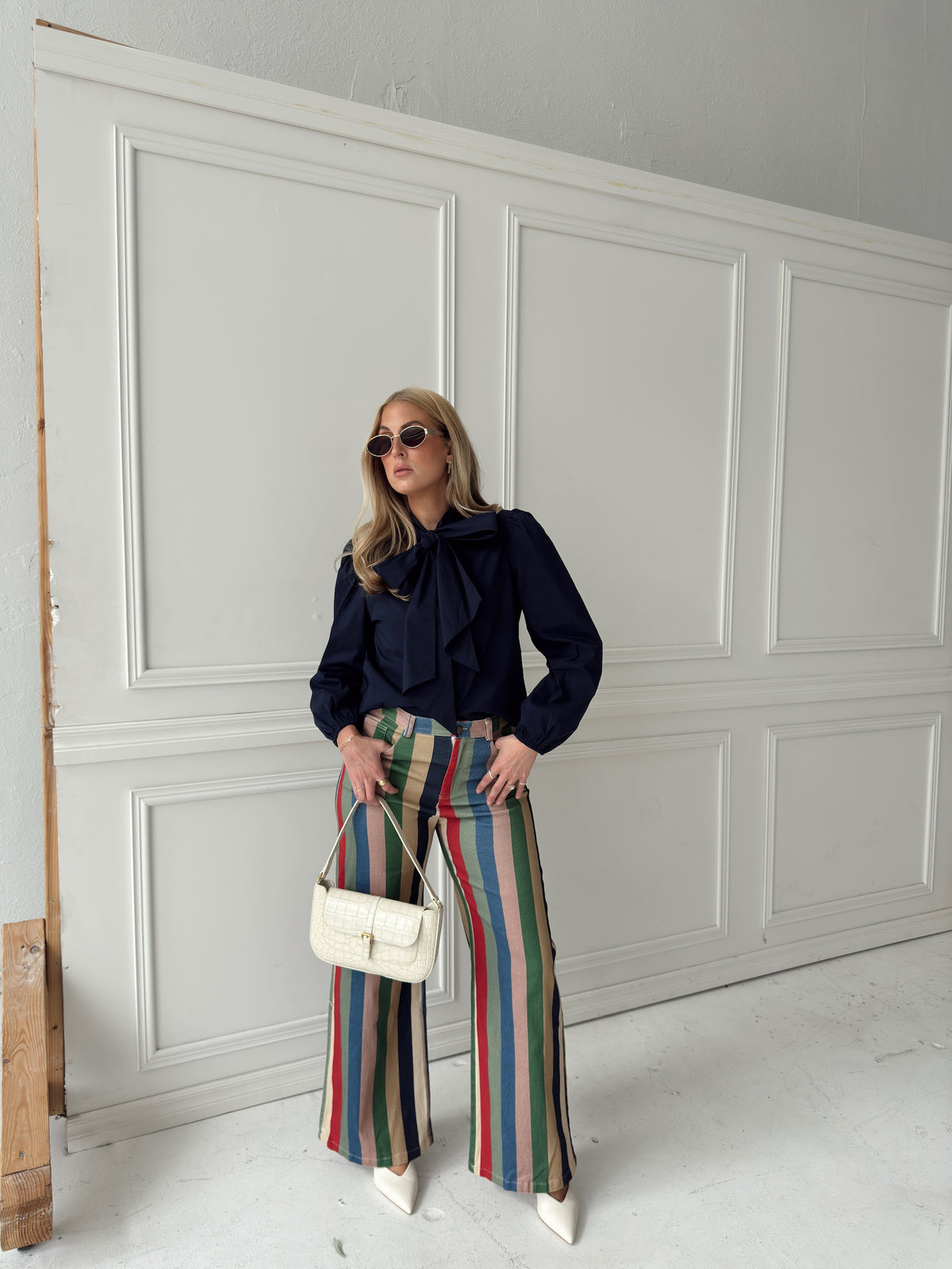 Frankie Retro Stripe Jean