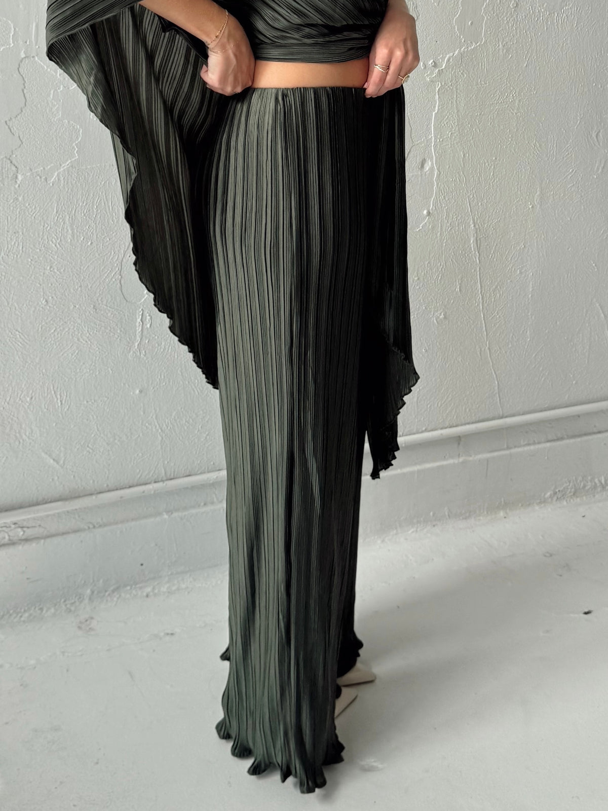 Iris Pleated Two Piece Set