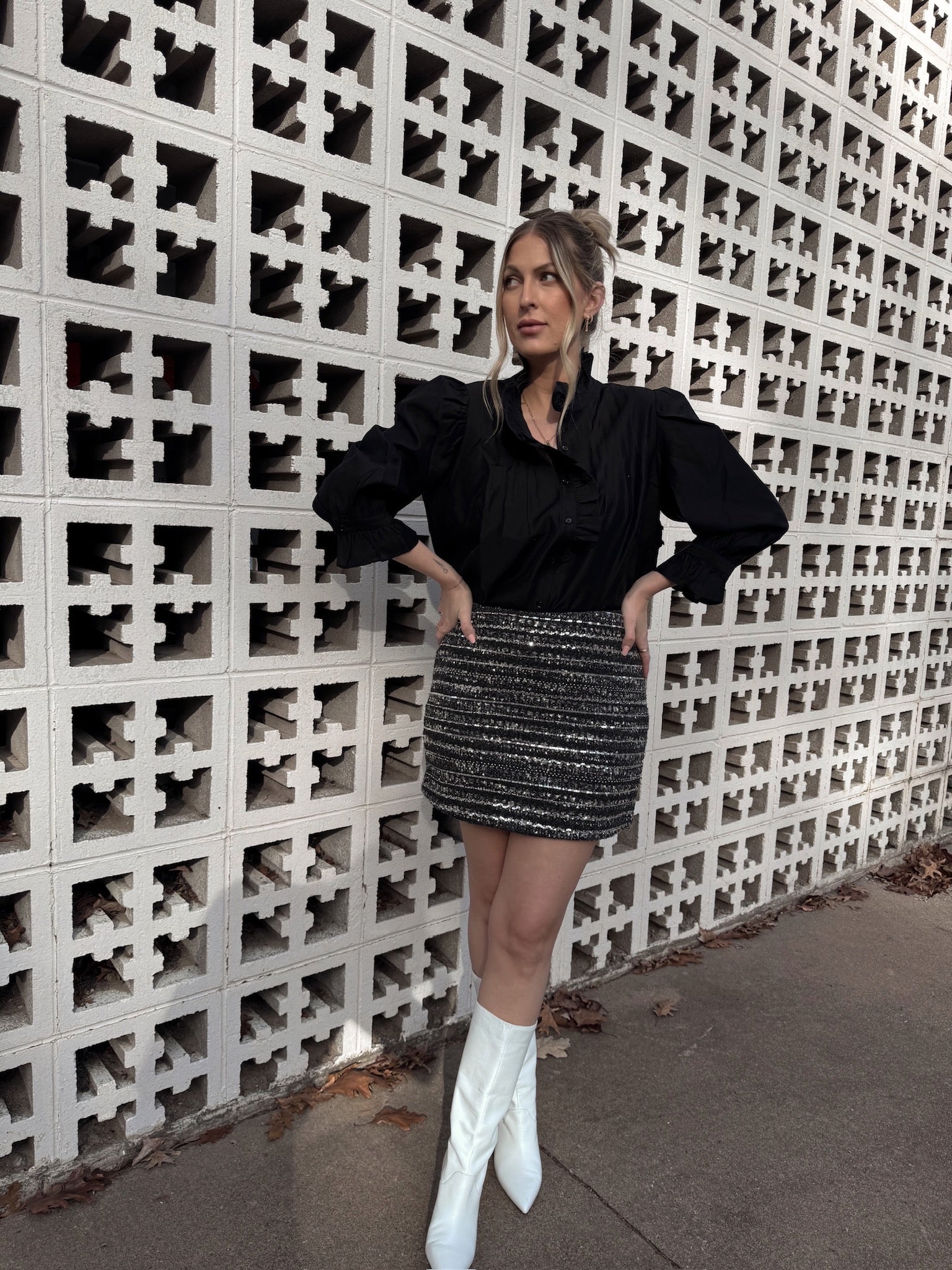 English Factory Ruffle Detailed Blouse