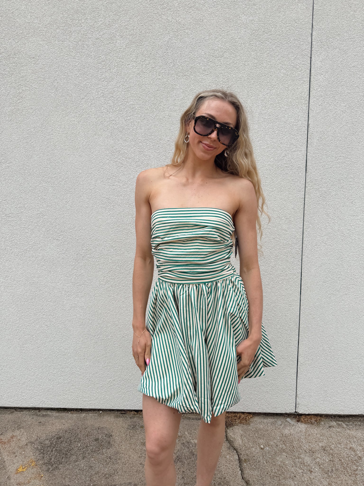 Jamie Stripe Mini Dress
