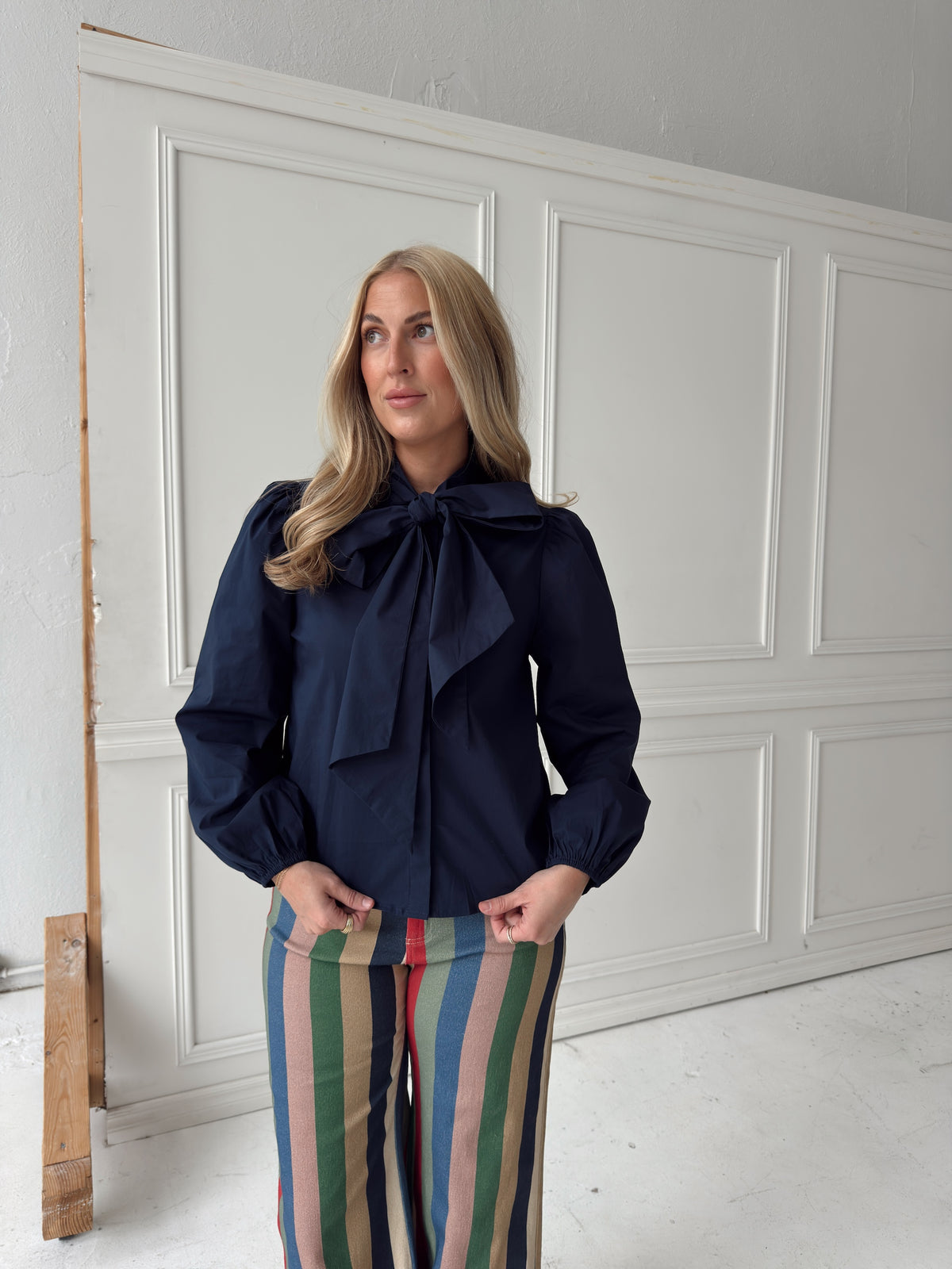 Thelma Tie Neck Blouse