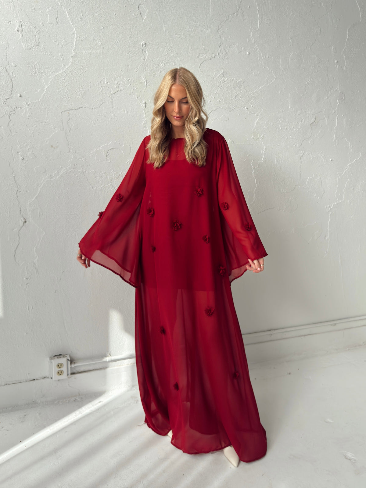 Renna Chiffon Maxi Dress