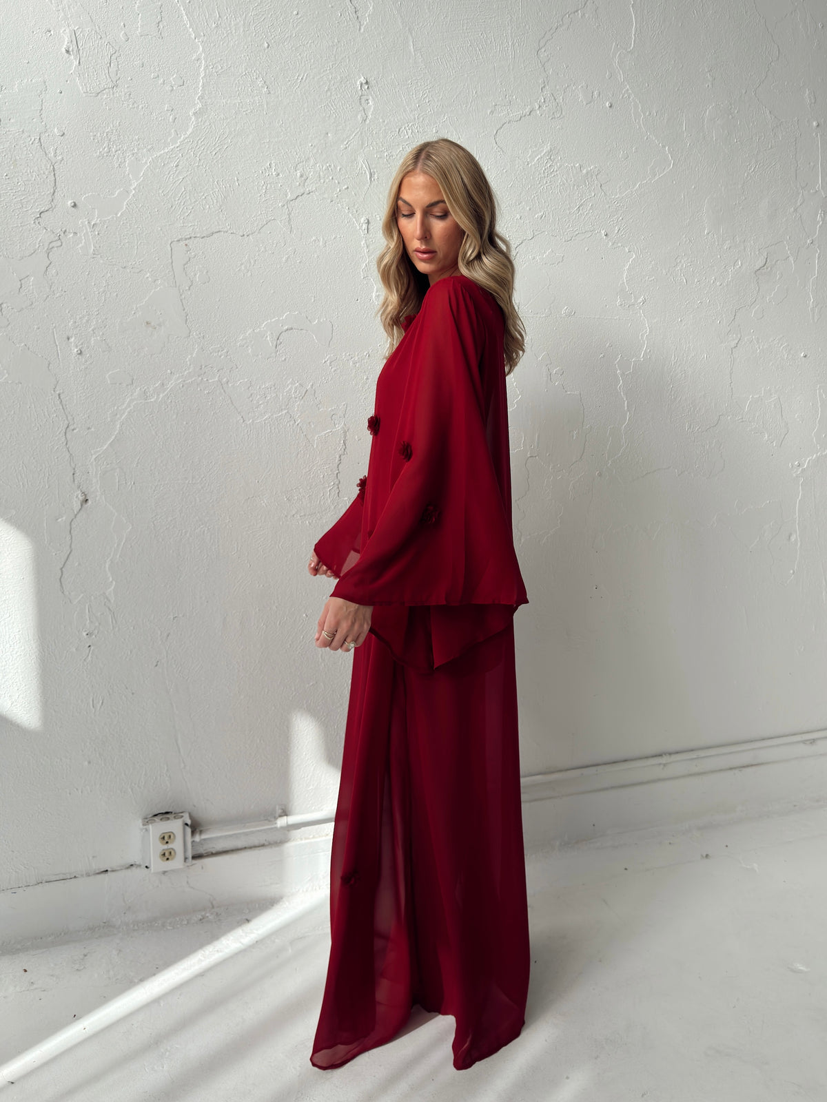Renna Chiffon Maxi Dress