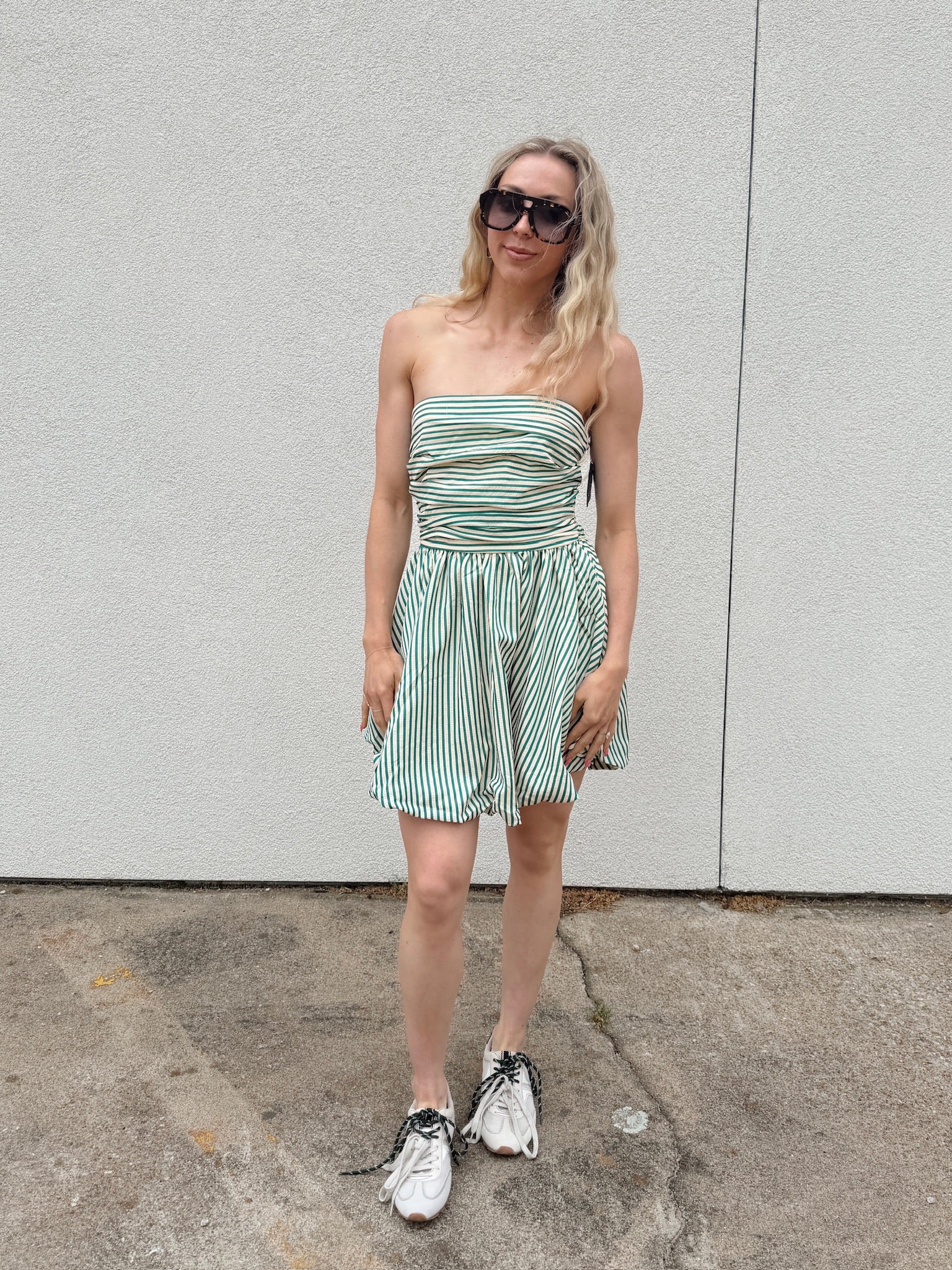 Jamie Stripe Mini Dress