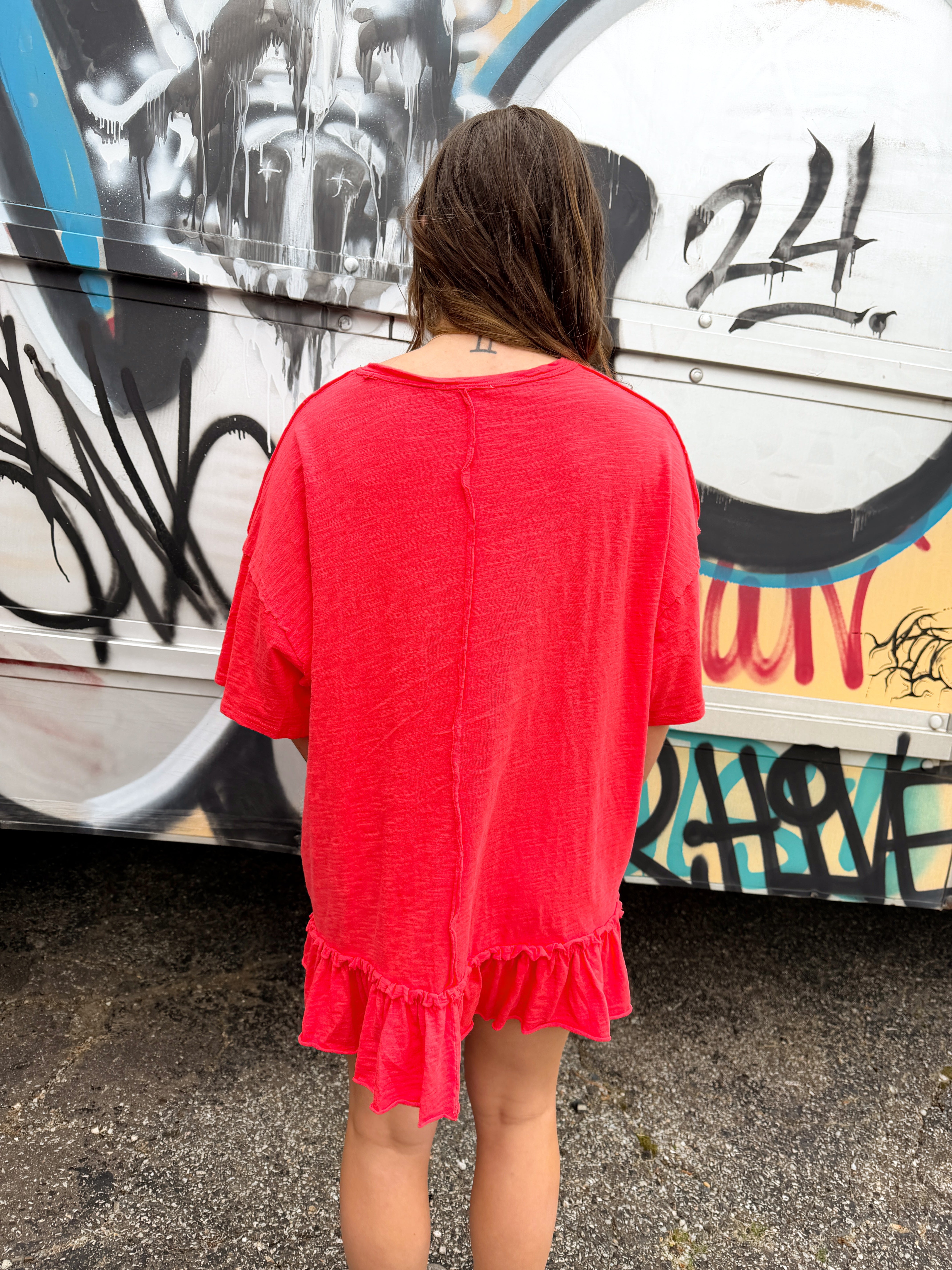 Remi Ruffle Mini Dress