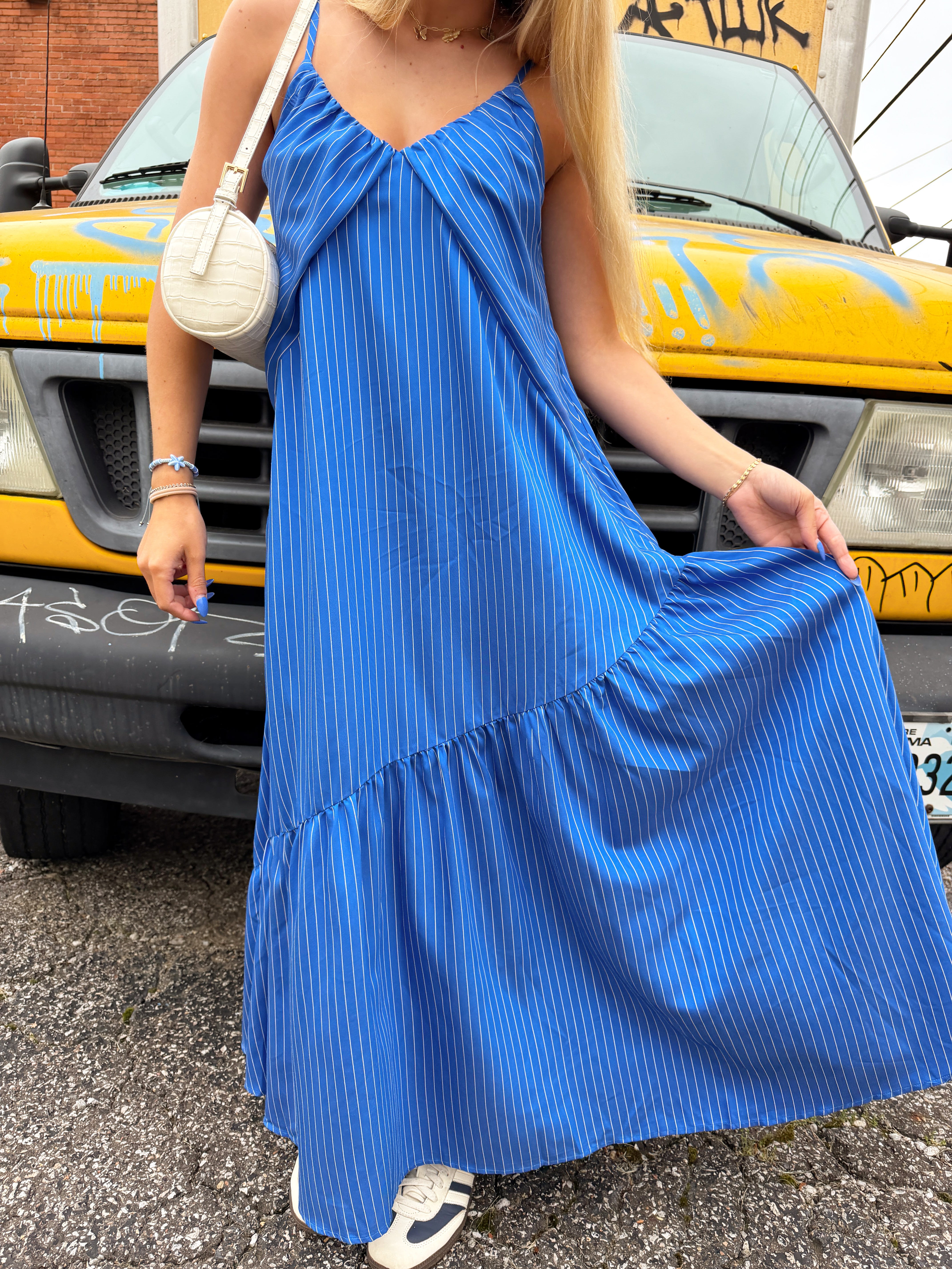 Jiji Vadim Dress on Bleu Electrique