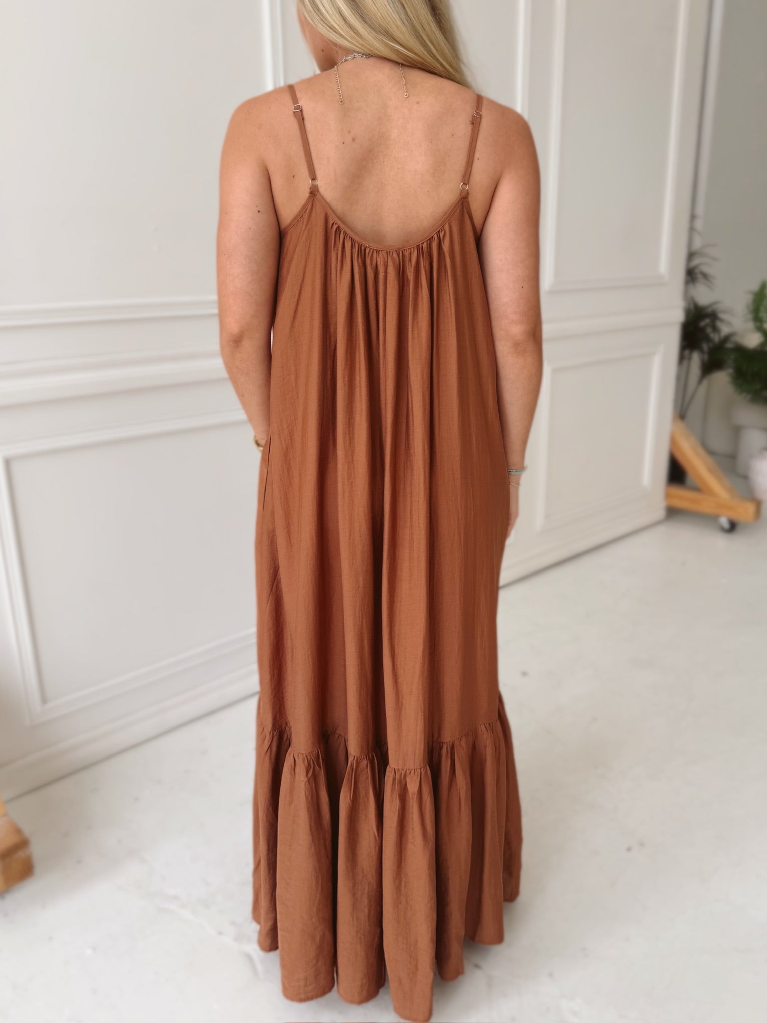 Brown Maxi Dress