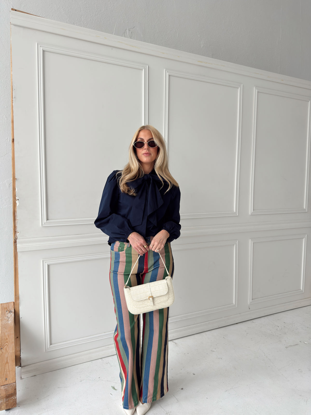 Thelma Tie Neck Blouse