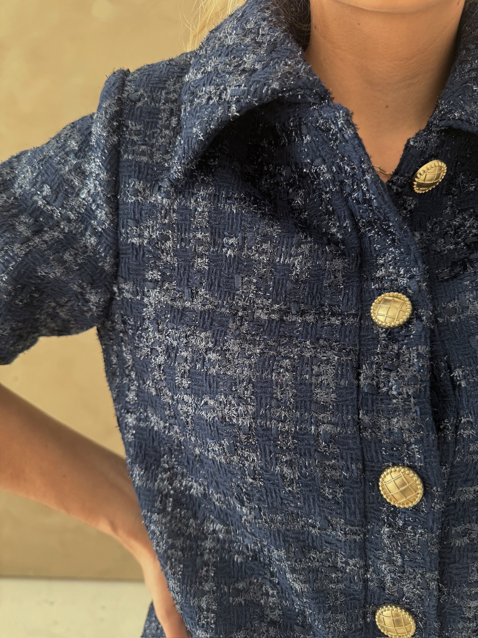 Sincerely Ours Celia Crop Jacket