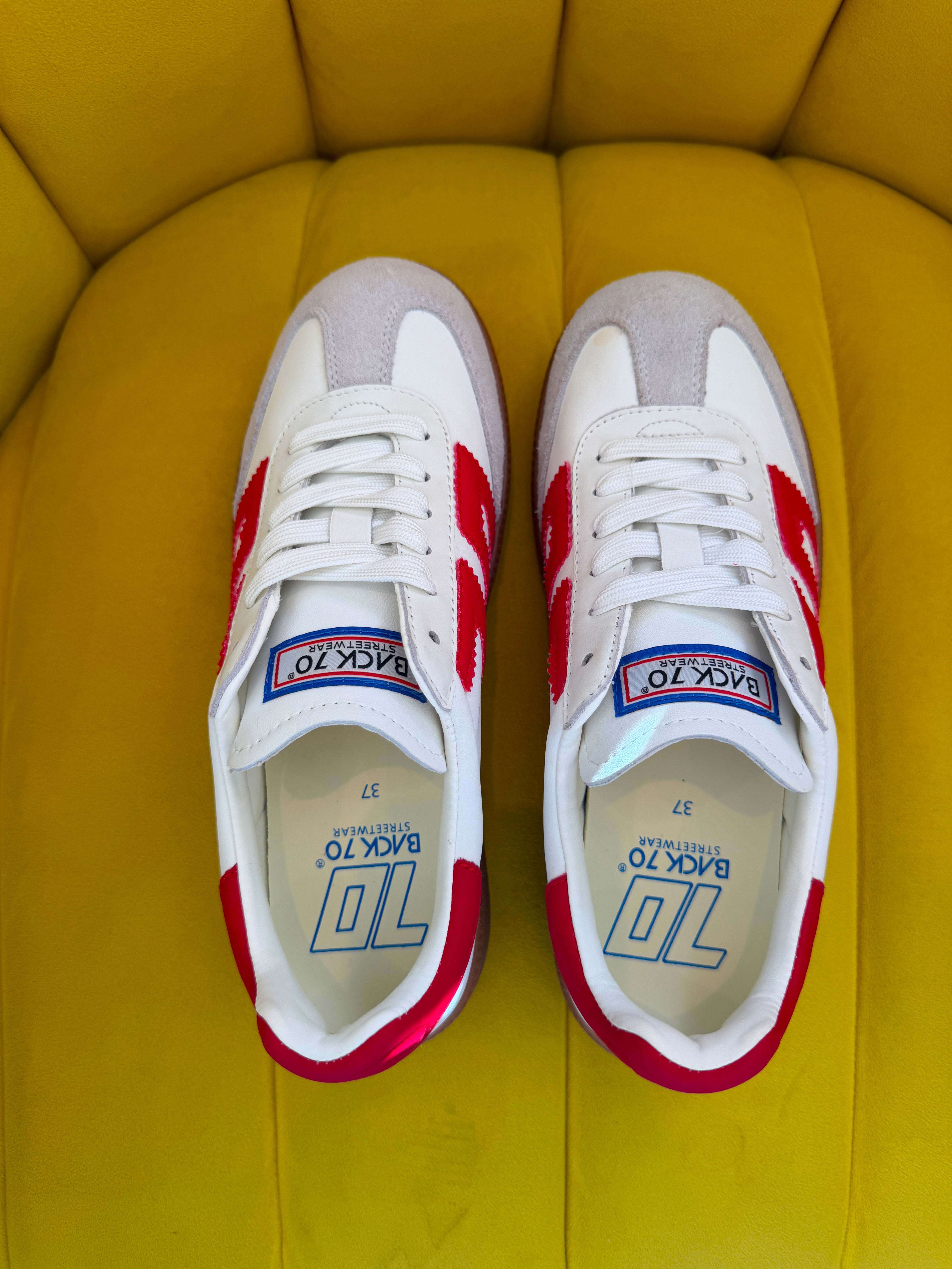 Back 70 Cloud Sneaker - Red