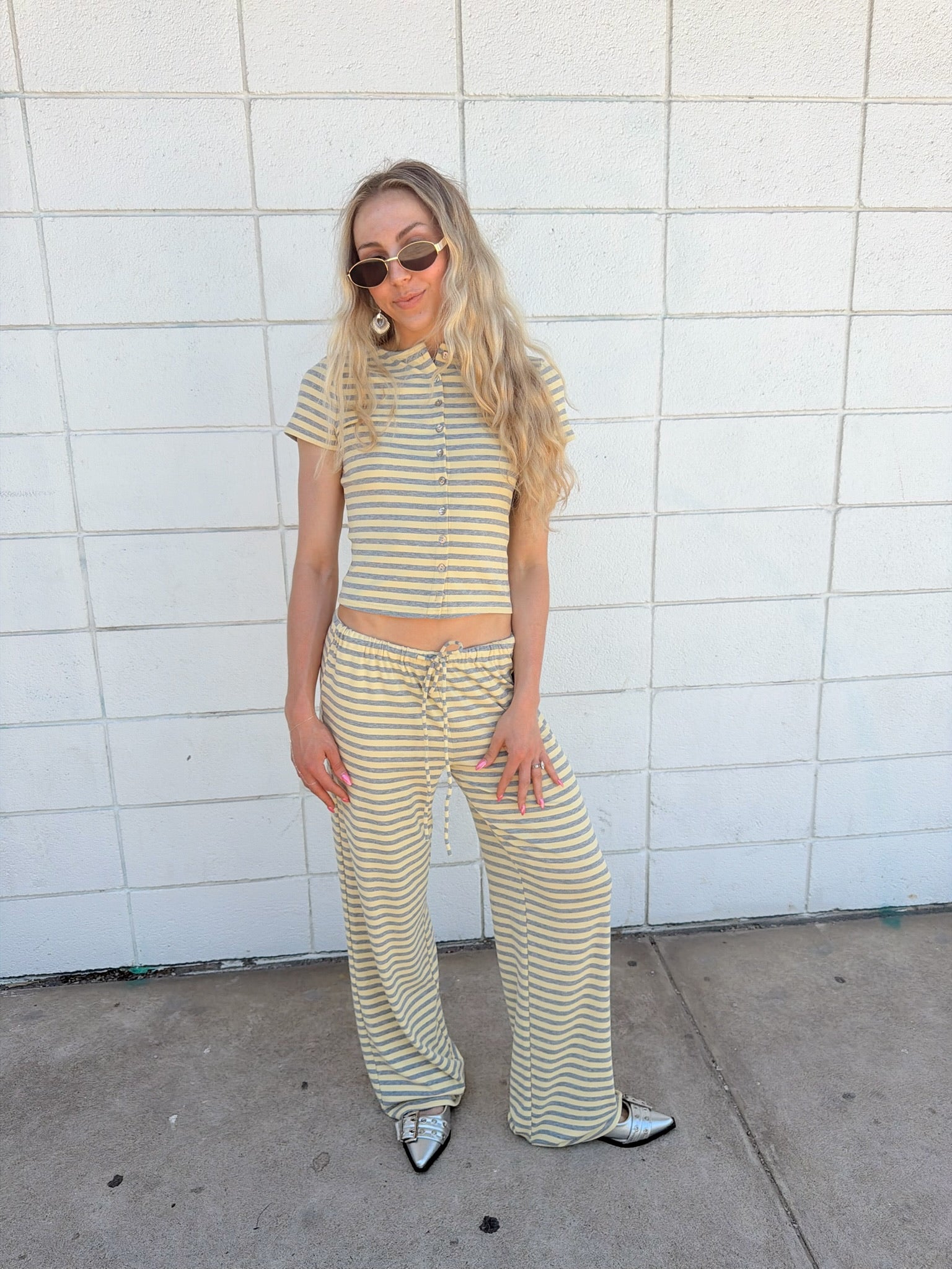 Brady Striped Pants