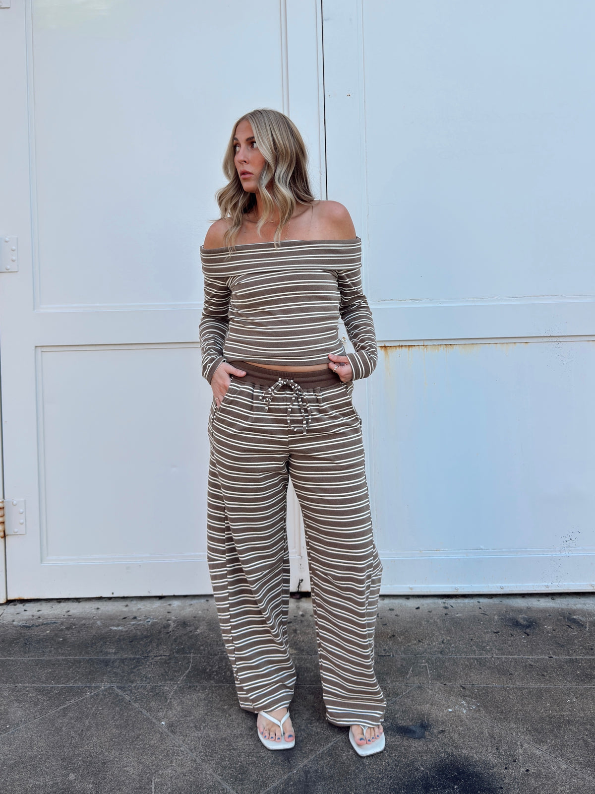 Tatum Low Rise Barrel Sweatpants