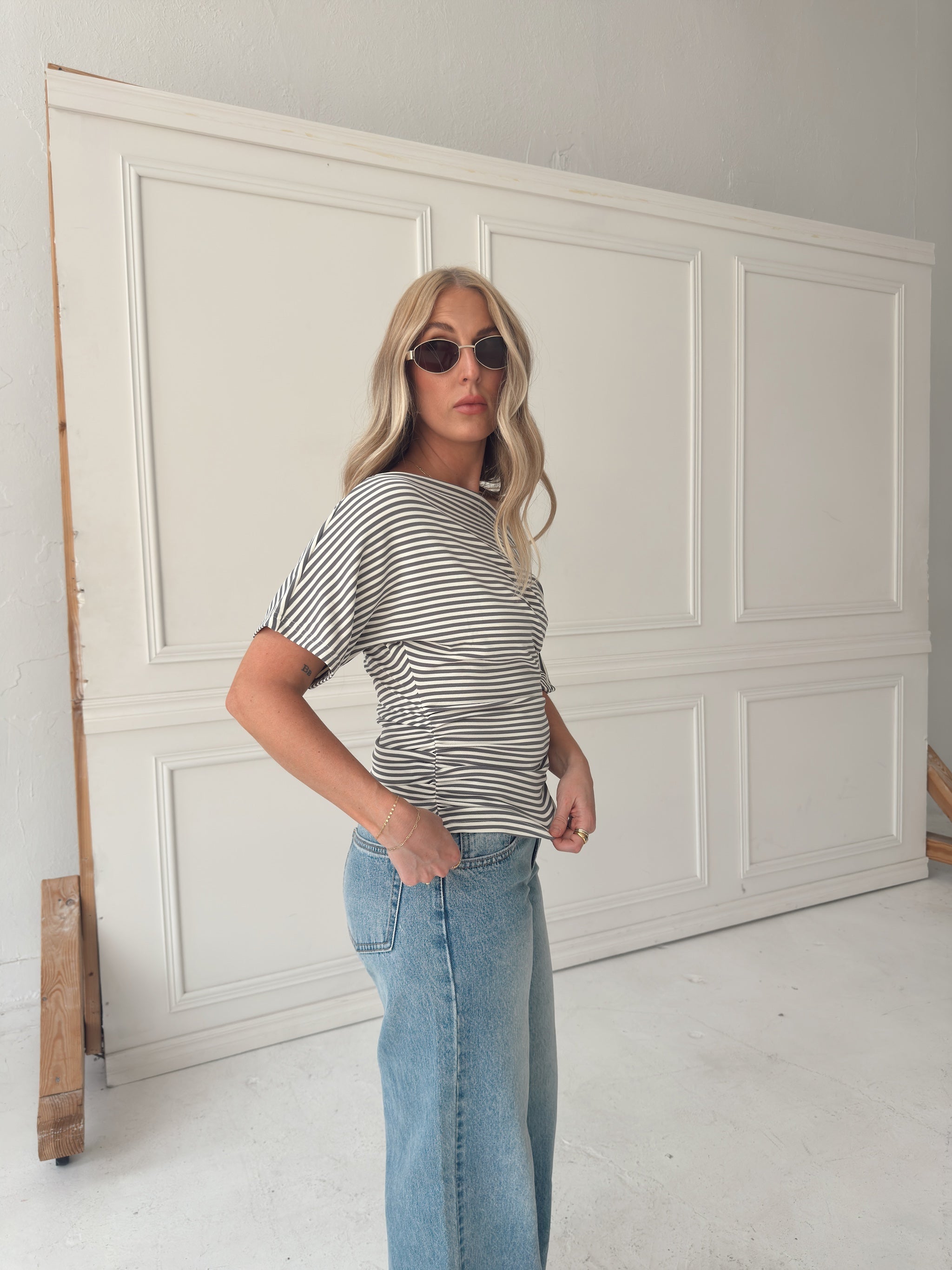 Grayson Stripe Top