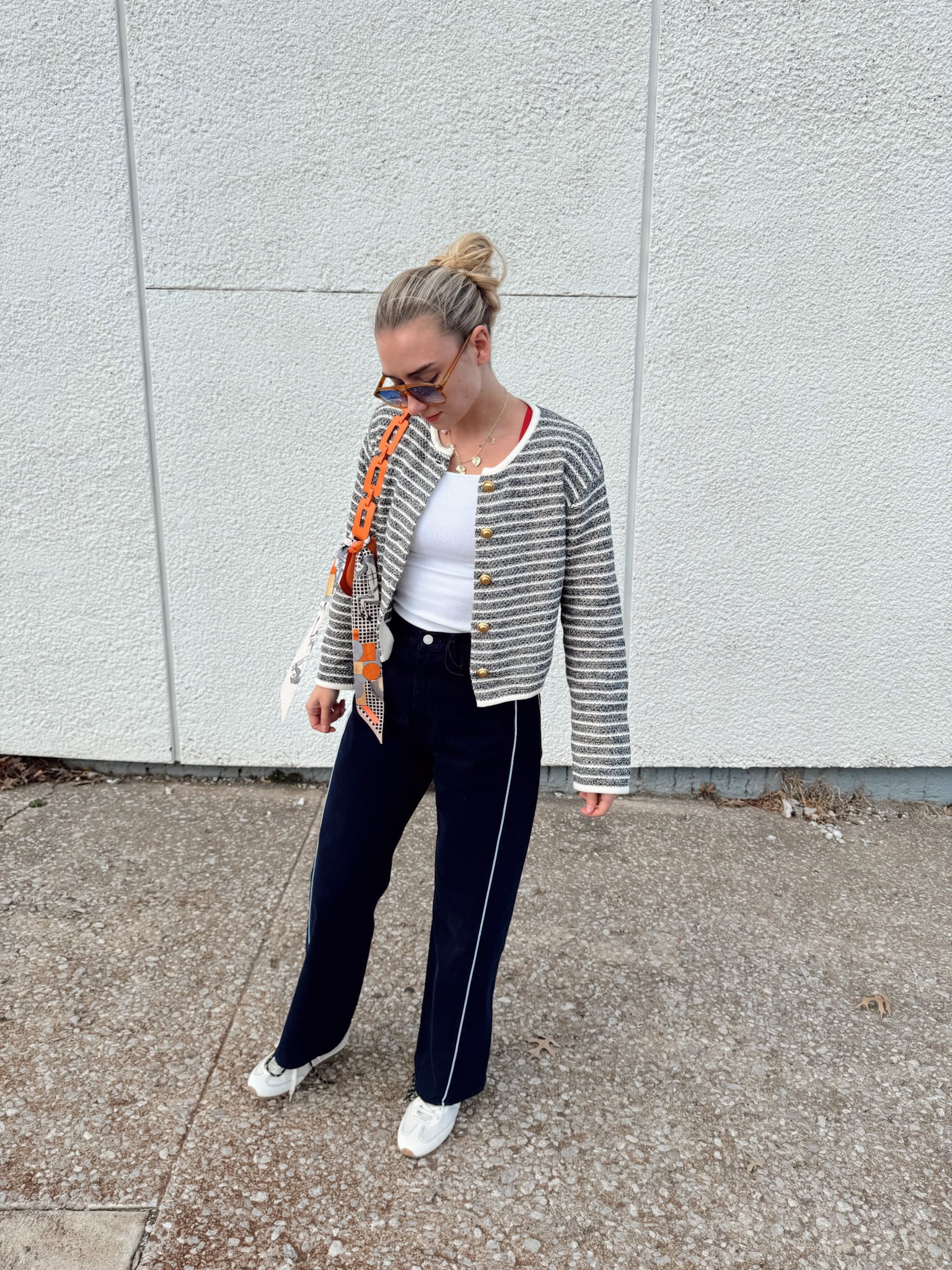 Meredith Button Cardigan