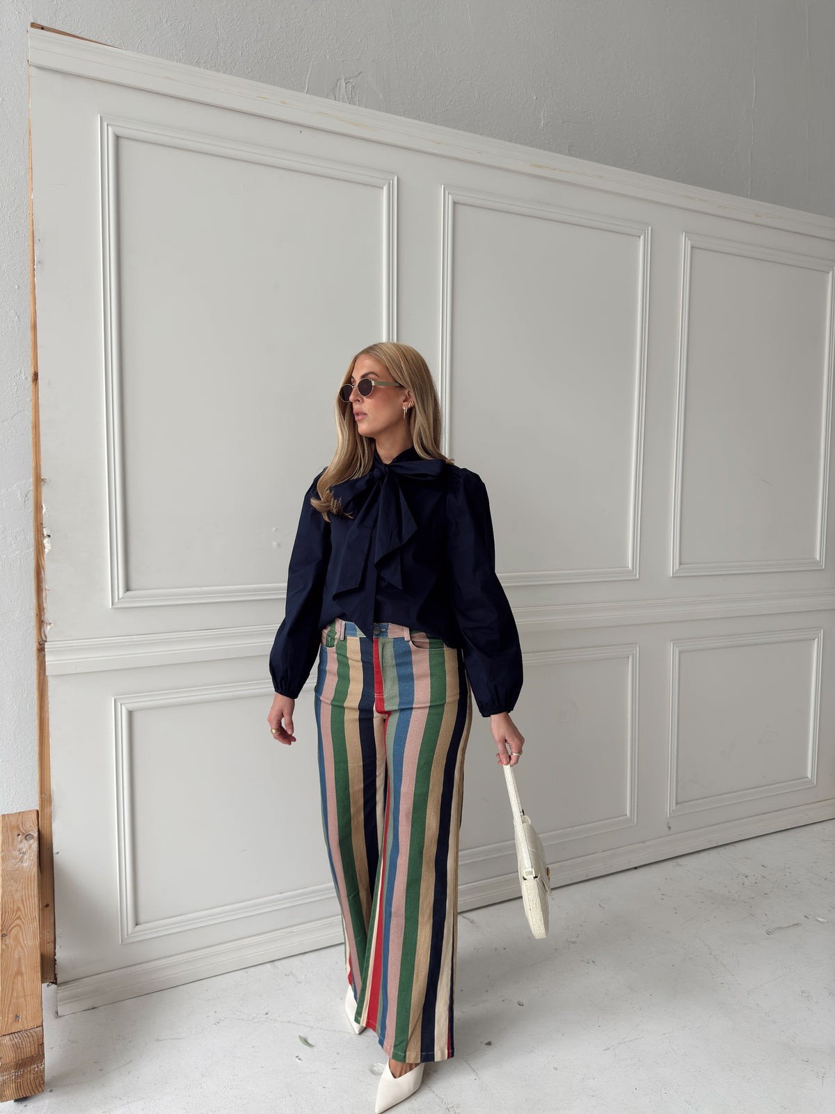 Thelma Tie Neck Blouse