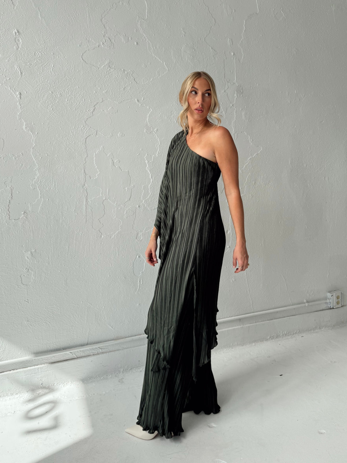 Iris Pleated Two Piece Set