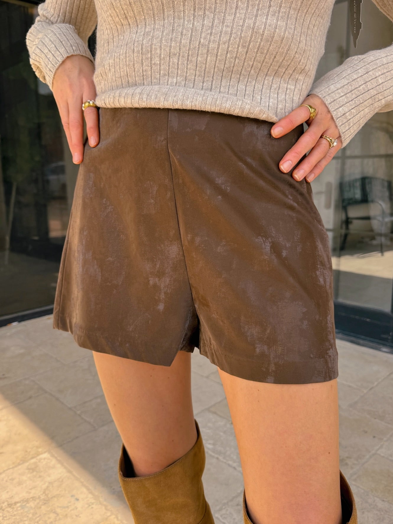 Chocolate Brown Shorts